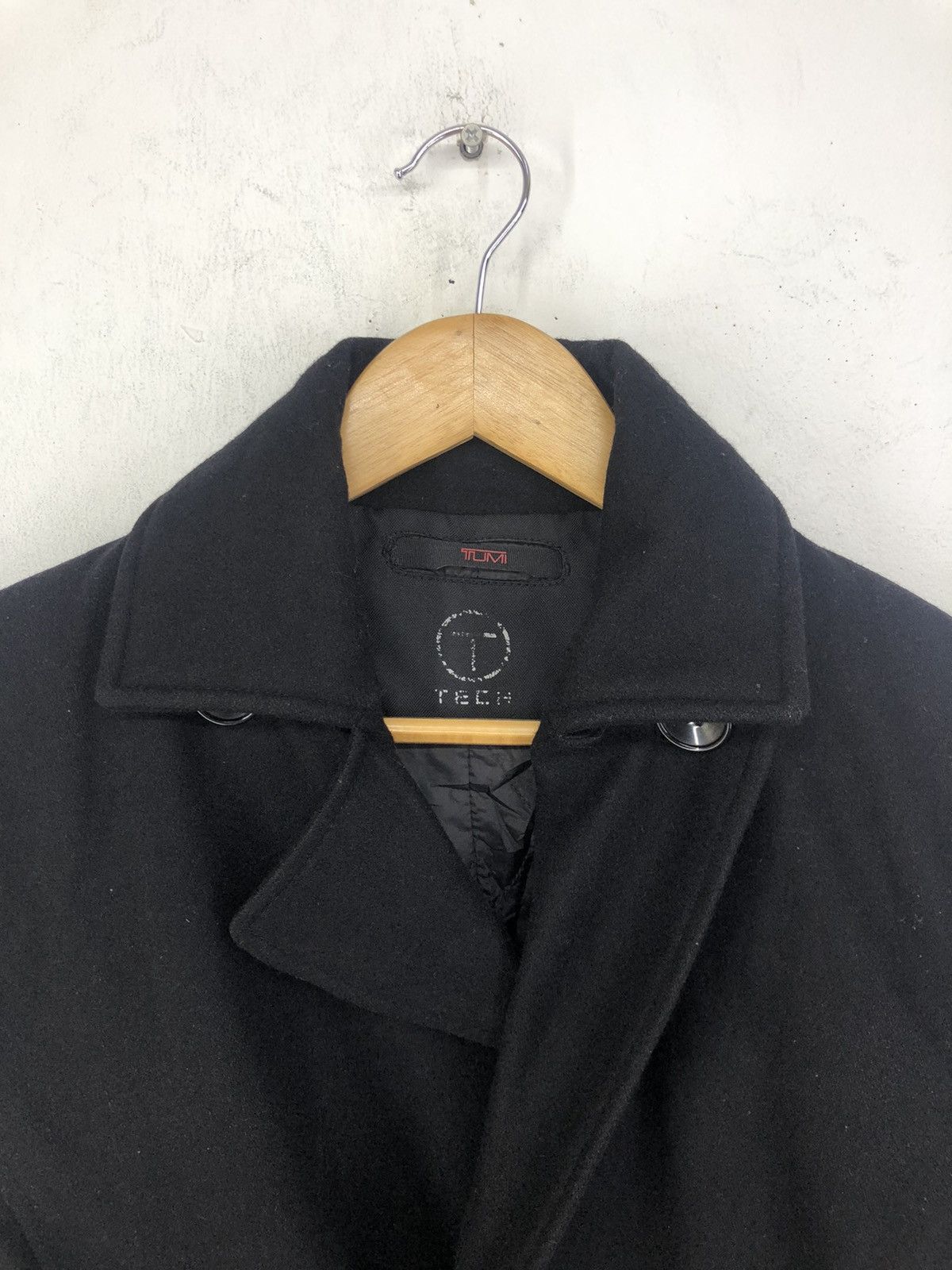 Tumi Tumi T Tech Wool Blend Pea Coat Jacket Size S / US 4 / IT 40 - 3 Thumbnail