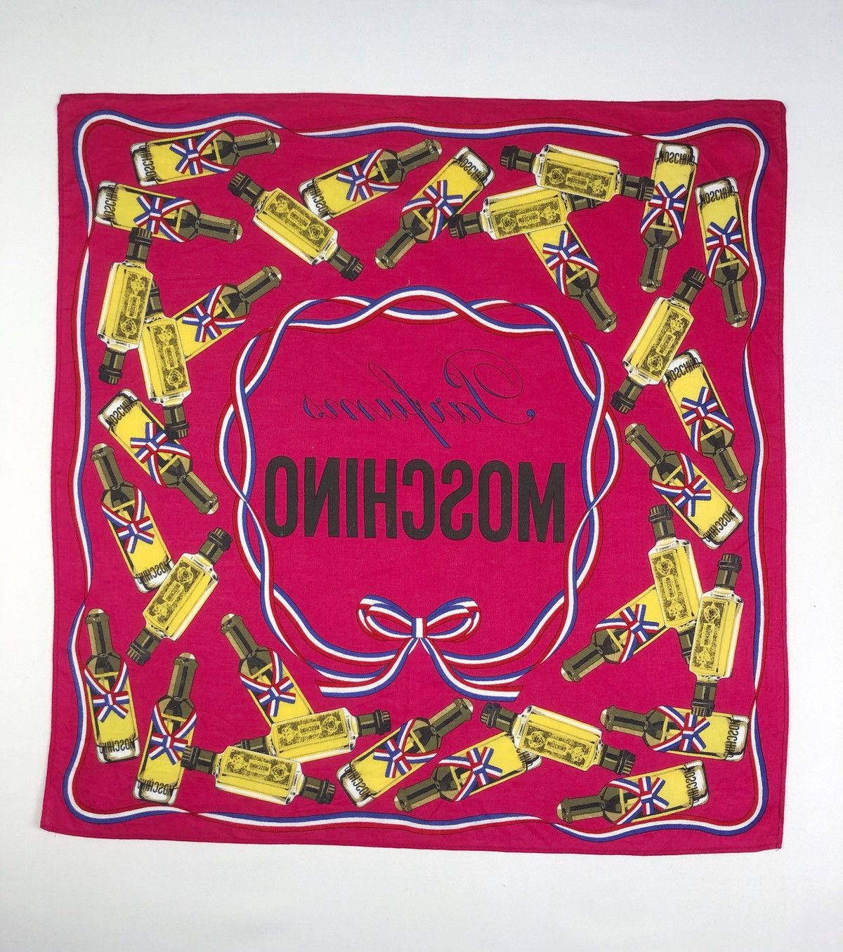 Moschino Rare Moschino Parfums Bandana Handkerchief Size ONE SIZE - 4 Thumbnail