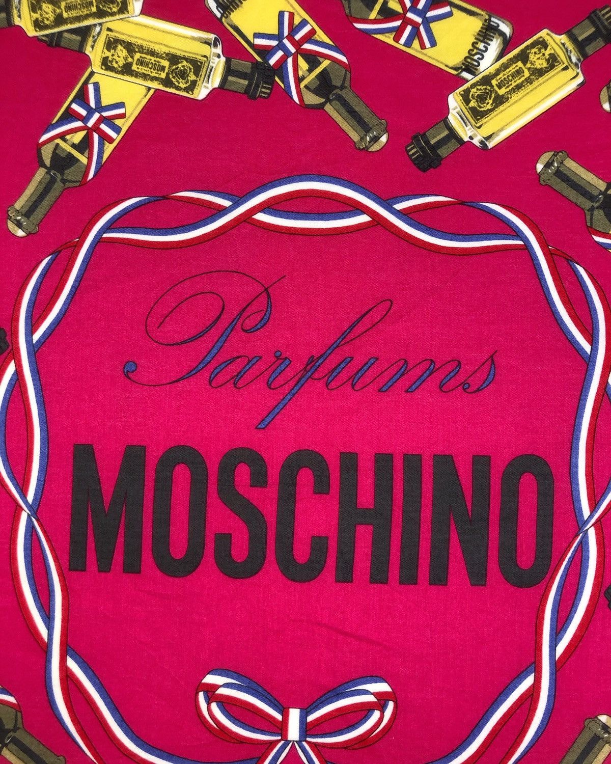 Moschino Rare Moschino Parfums Bandana Handkerchief Size ONE SIZE - 2 Thumbnail