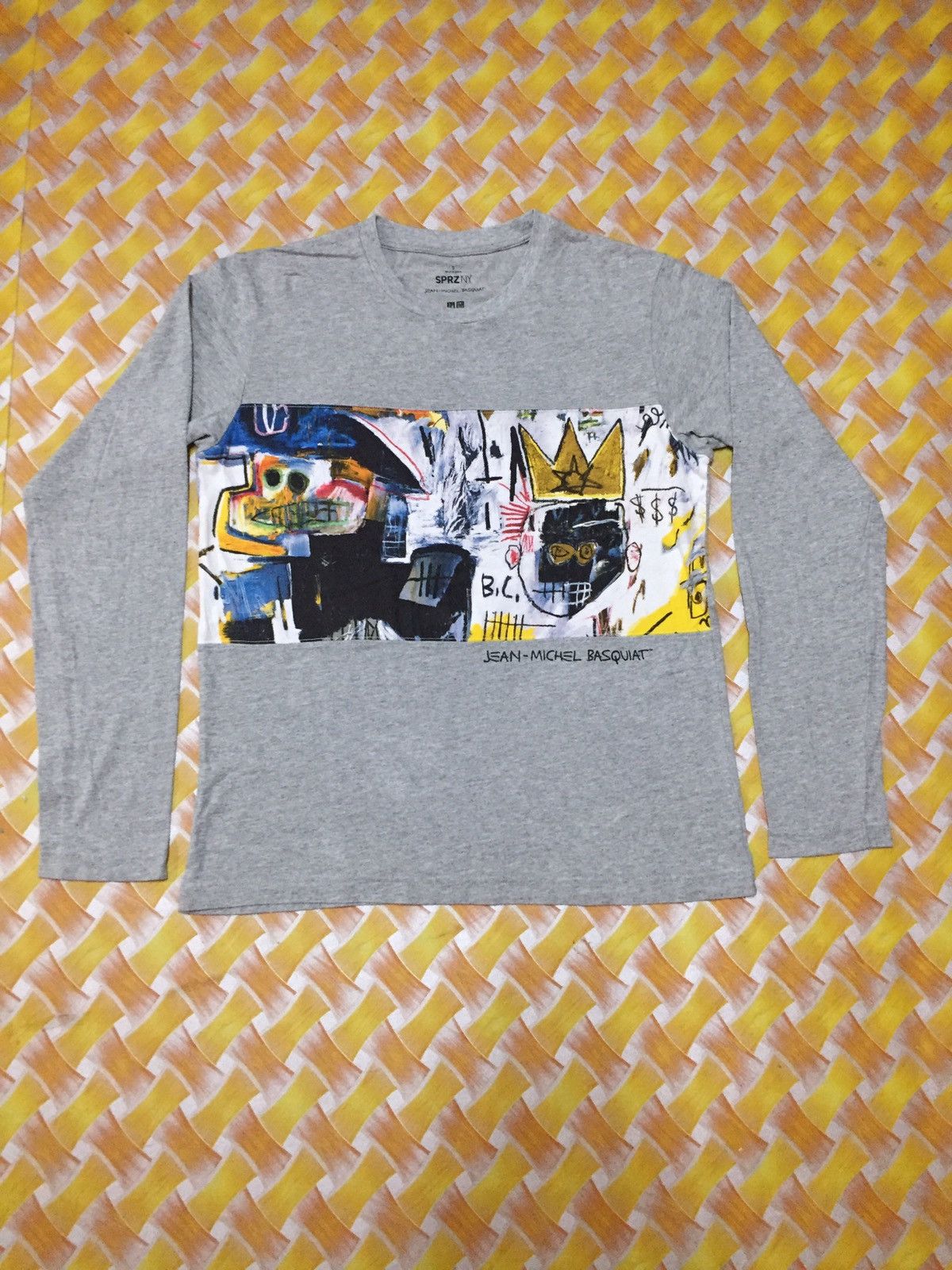 Jean-Michel Basquiat × Uniqlo SPRZ NY UNIQLO Size US S / EU 44-46 / 1 - 1 Thumbnail