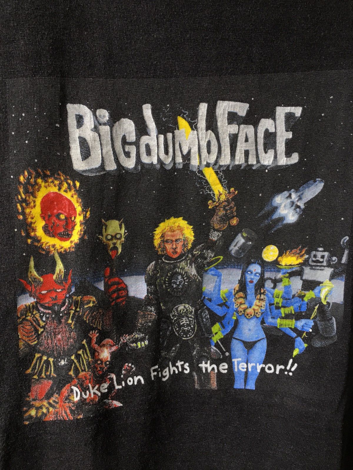 vintage big dumb face album promotion shirt