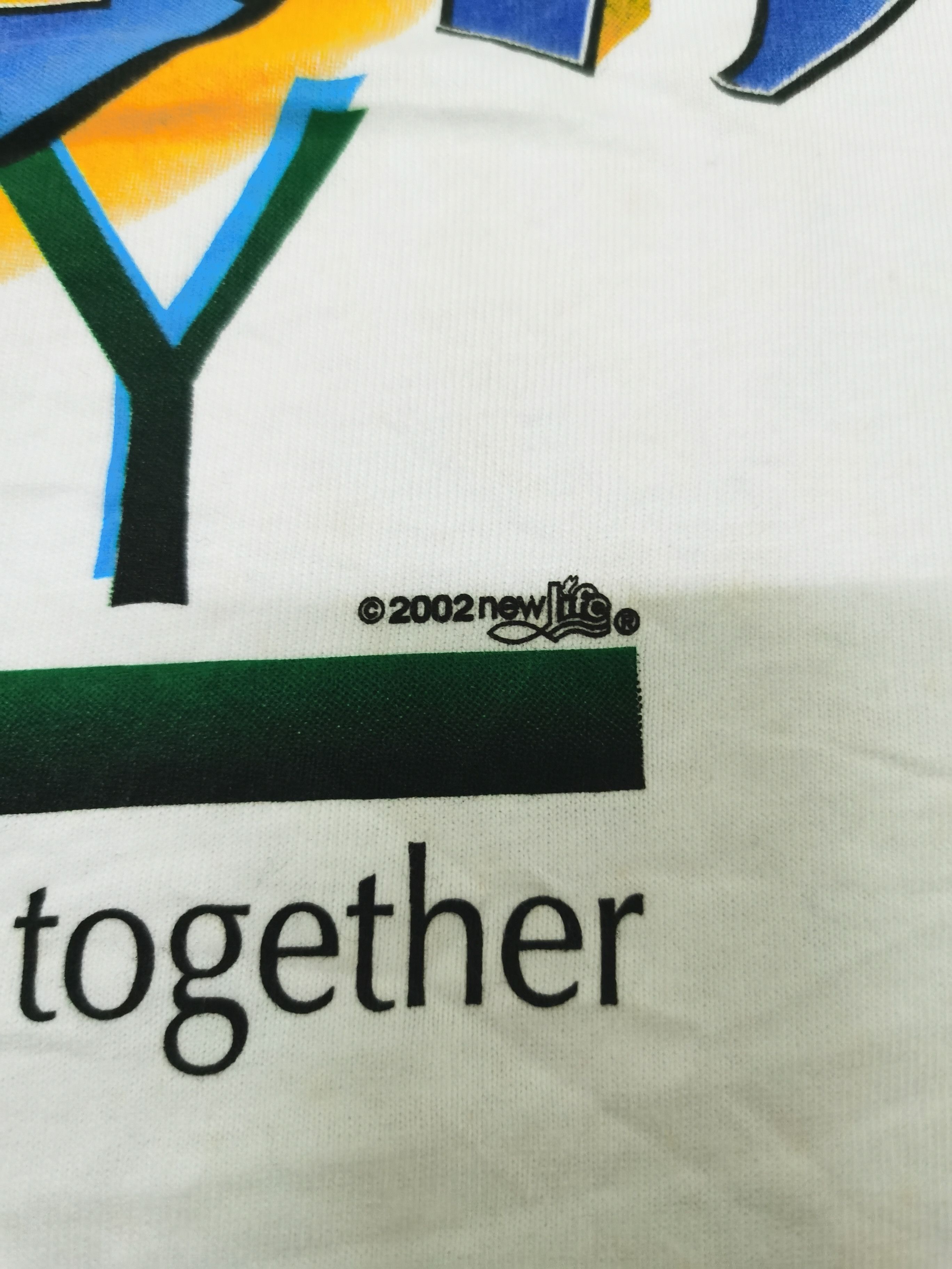 Hanes × Vintage Vintage 2002 Earth Day Keeping Our World Together Size US M / EU 48-50 / 2 - 12 Thumbnail