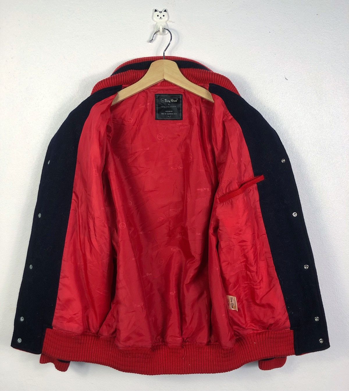 Japanese Brand × Vintage Rare Vintage Troy Bros California Varsity Jacket Size US L / EU 52-54 / 3 - 8 Thumbnail