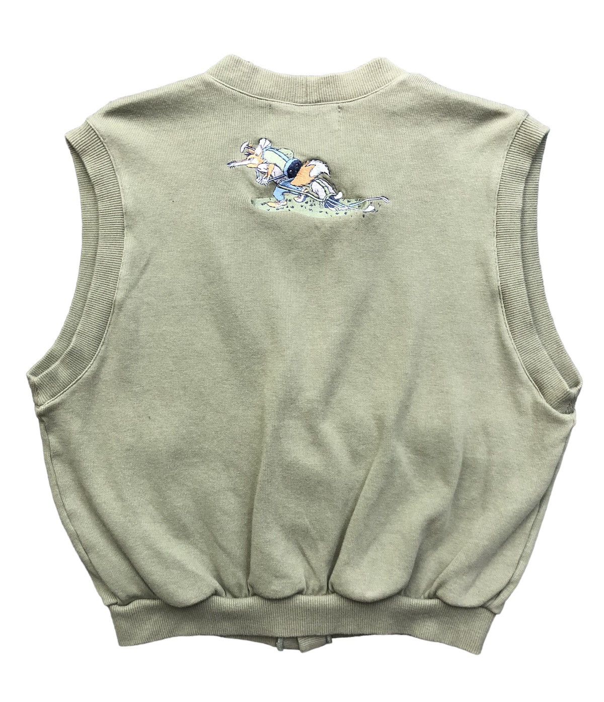 Japanese Brand Vintage Creek Keeper's Embroidery Sleeveless Sweater Size US L / EU 52-54 / 3 - 2 Thumbnail