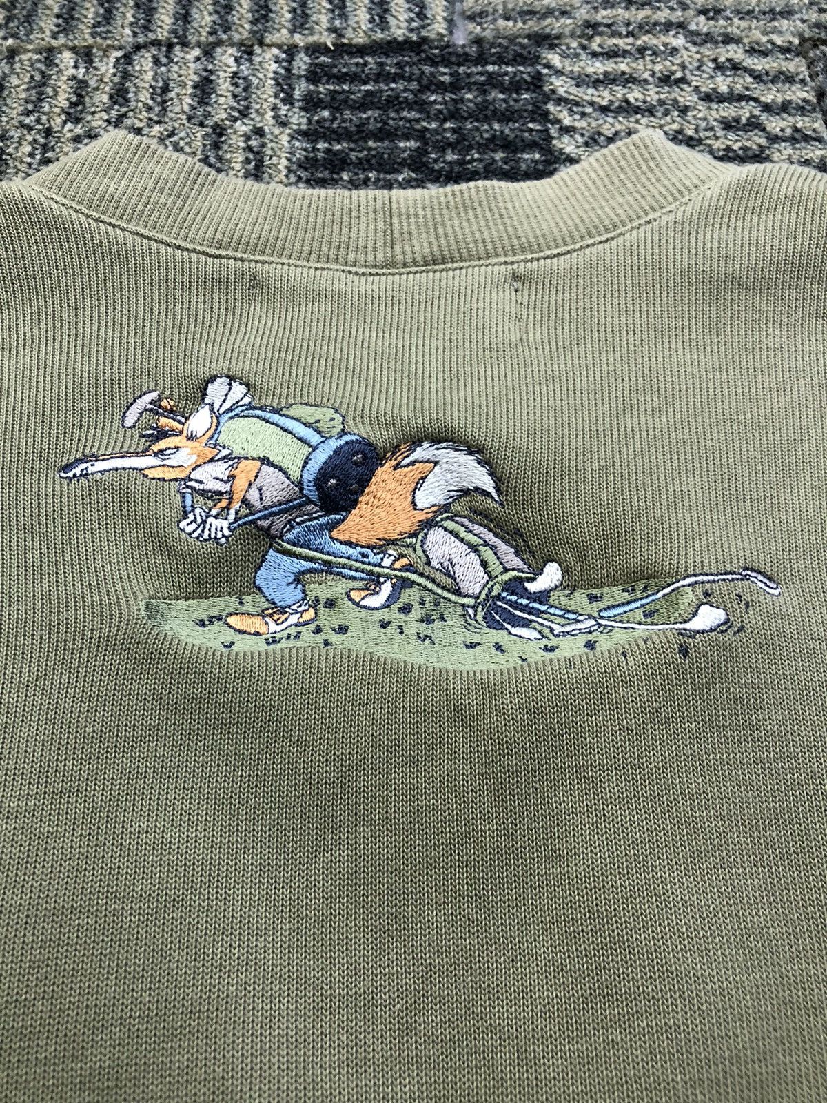 Japanese Brand Vintage Creek Keeper's Embroidery Sleeveless Sweater Size US L / EU 52-54 / 3 - 10 Thumbnail