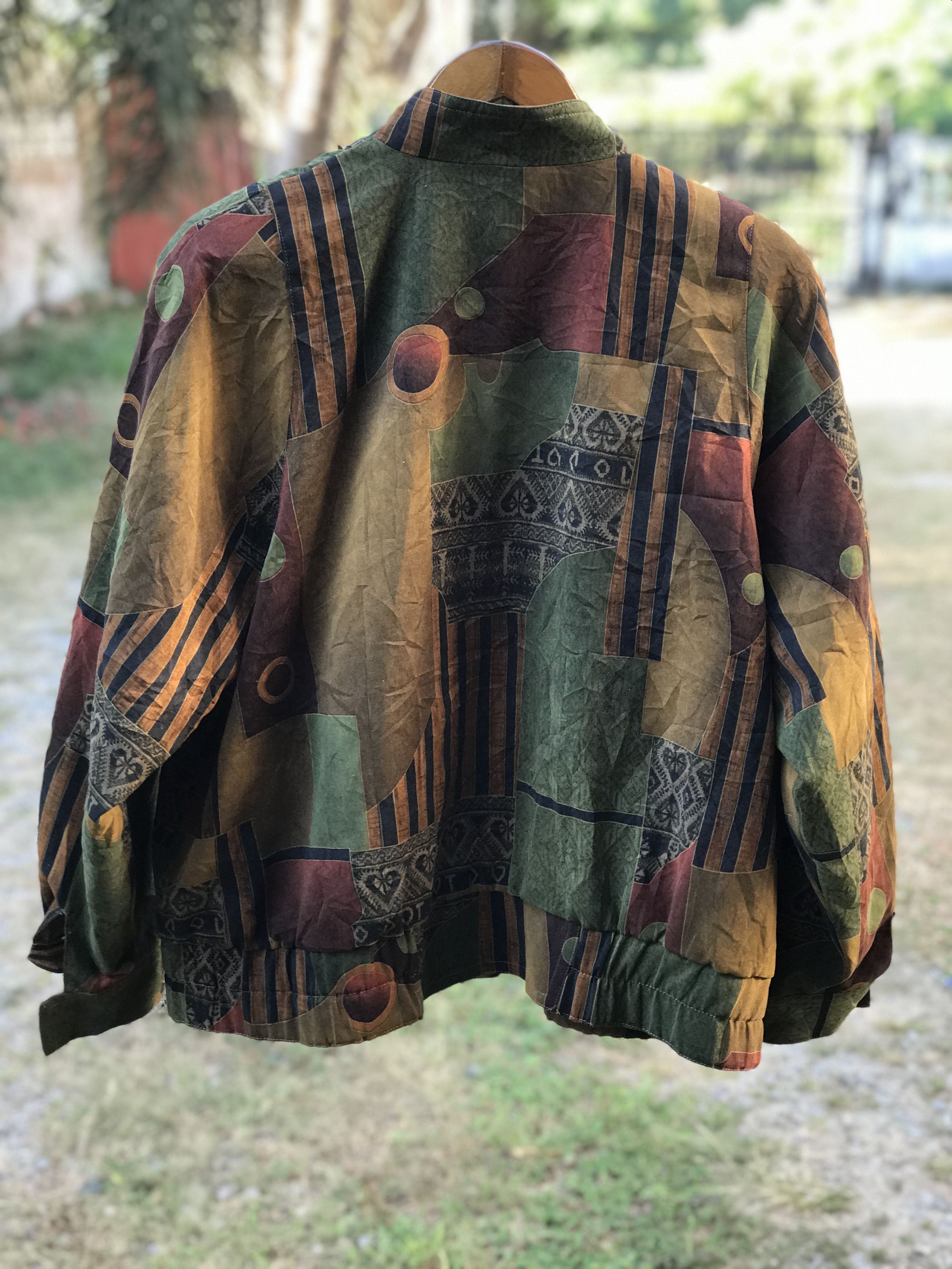 Designer × Vintage Vintage Ribenka Abstract Pattern Jacket Size US M / EU 48-50 / 2 - 4 Thumbnail