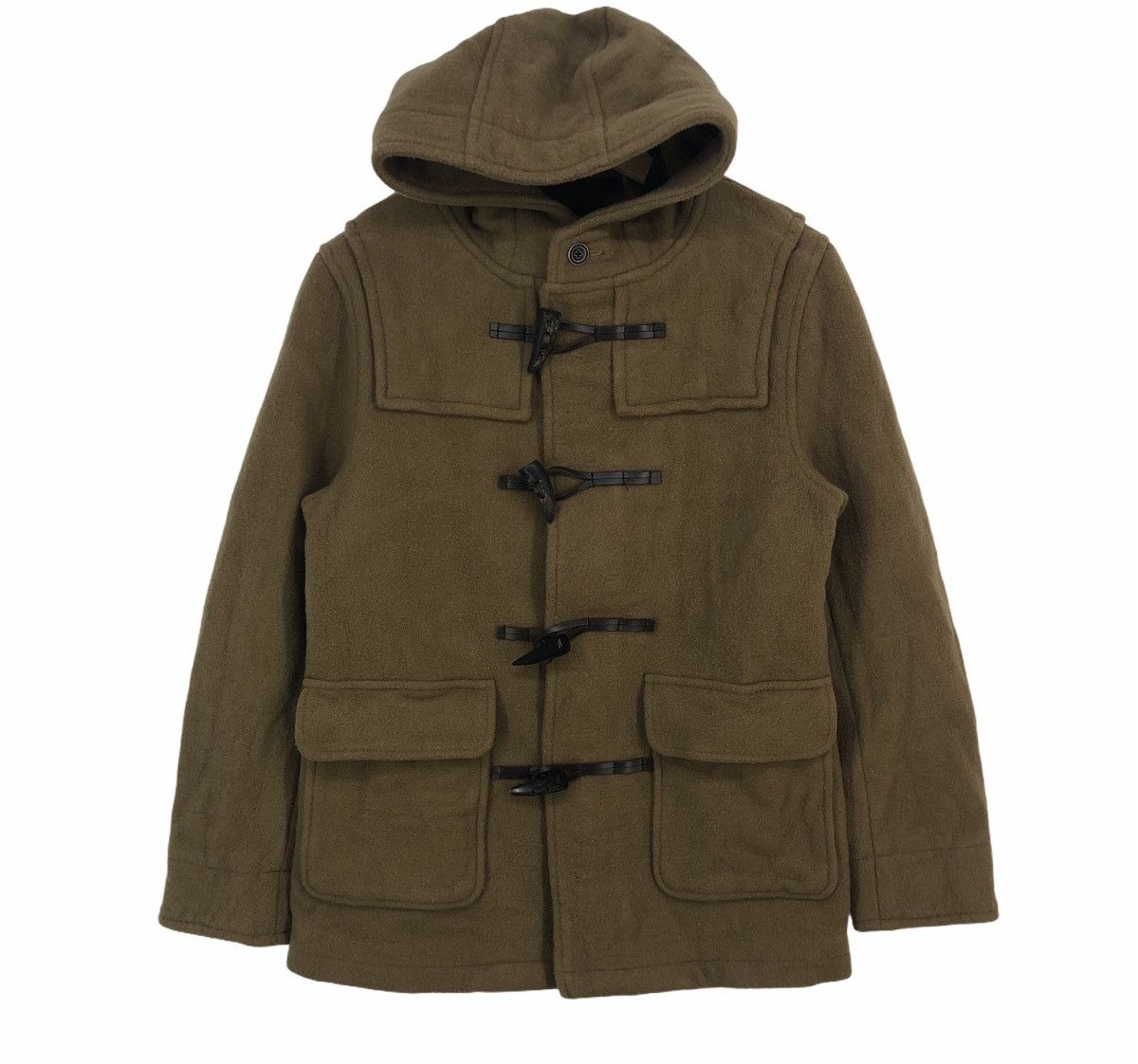 United Arrows UNITED ARROWS LTD A Day In The Life Wool Duffle Coat Jacket Size US M / EU 48-50 / 2 - 1 Thumbnail