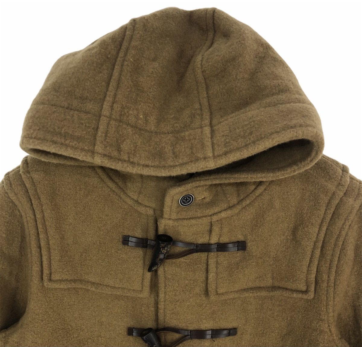 United Arrows UNITED ARROWS LTD A Day In The Life Wool Duffle Coat Jacket Size US M / EU 48-50 / 2 - 3 Thumbnail