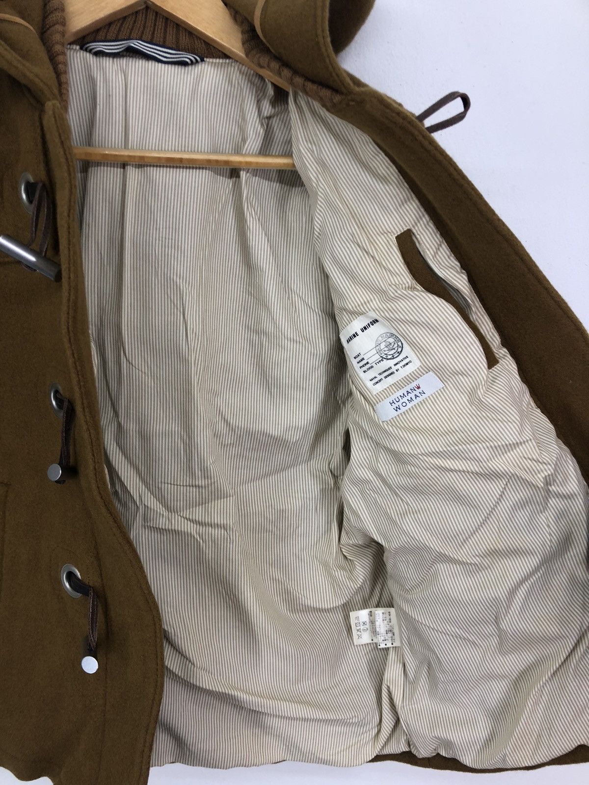 Japanese Brand Japanese Brand Human Woman Marine Uniform Wool Duffel Coat Size US M / EU 48-50 / 2 - 10 Thumbnail