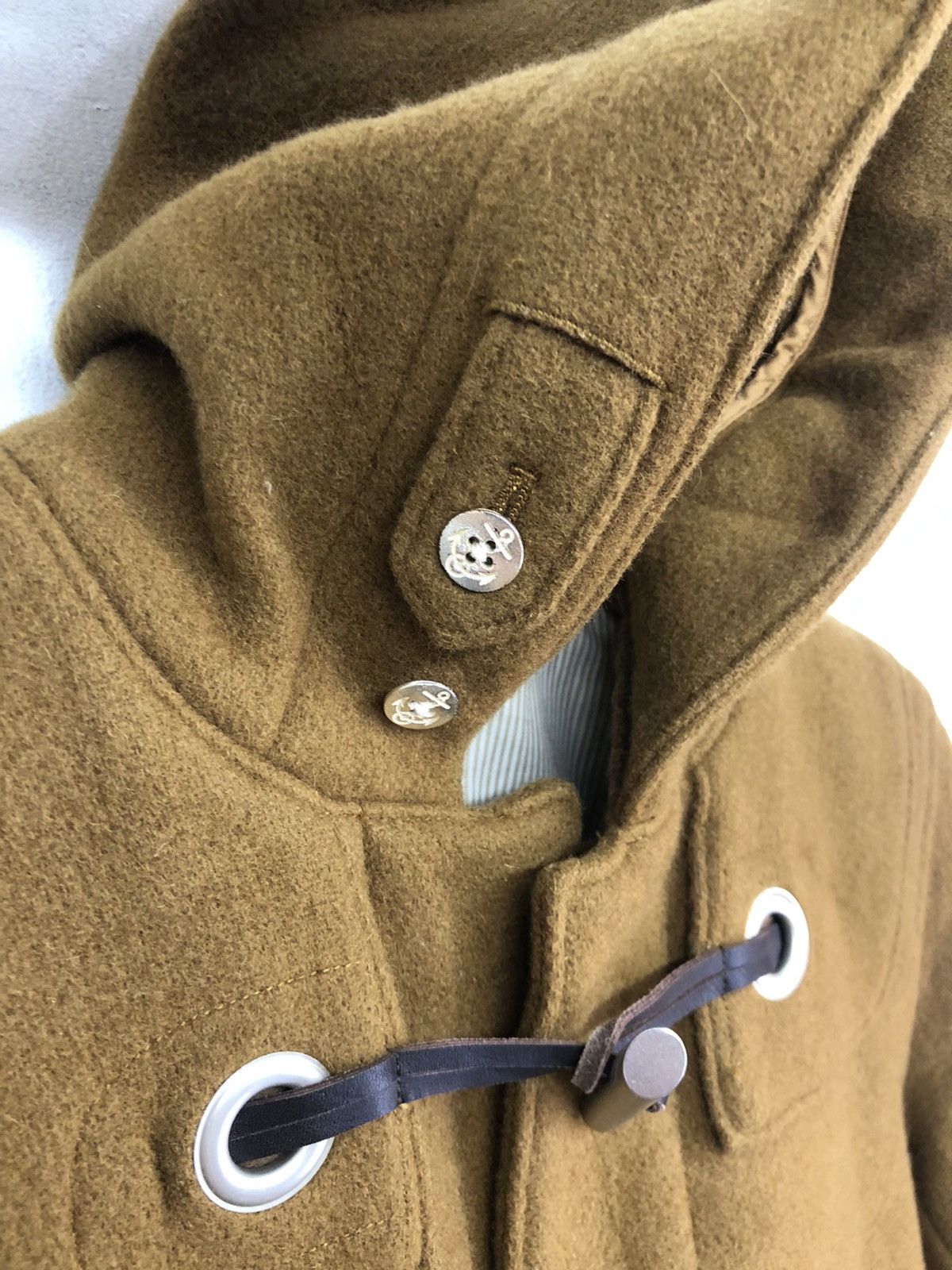 Japanese Brand Japanese Brand Human Woman Marine Uniform Wool Duffel Coat Size US M / EU 48-50 / 2 - 9 Thumbnail