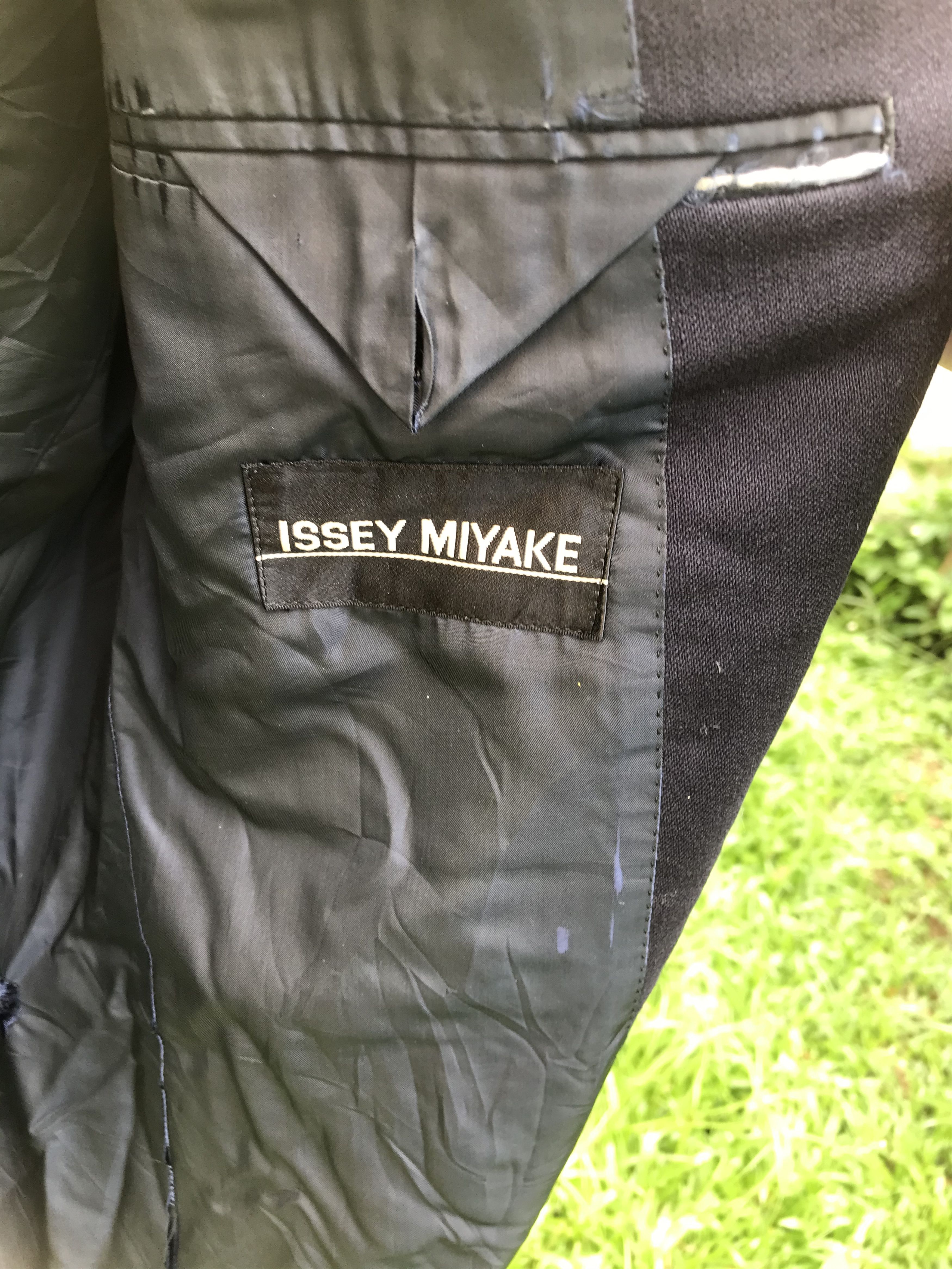 Issey Miyake Issey Miyaki Black Blazer Size US L / EU 52-54 / 3 - 3 Thumbnail