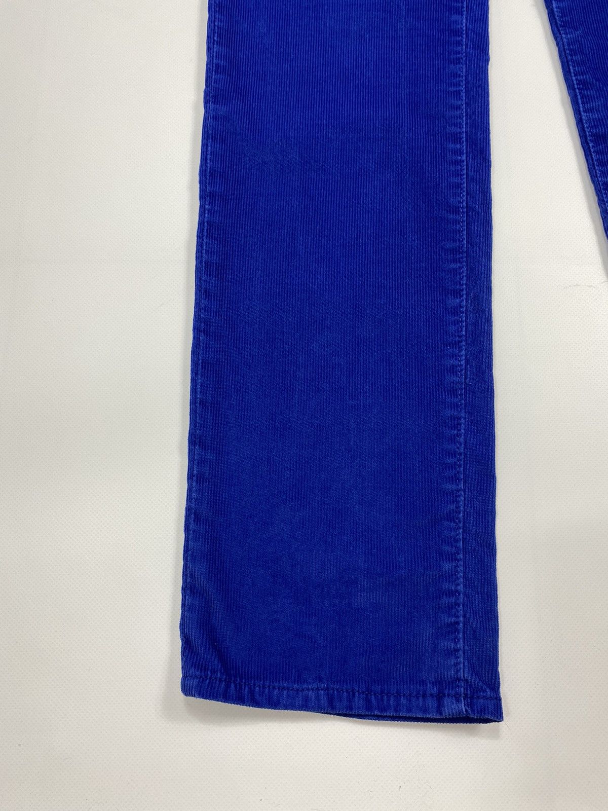 Levi's 🔥LASTDROP🔥 511 Corduroy Electric Blue Velvet Casual Pants Size US 30 / EU 46 - 4 Thumbnail