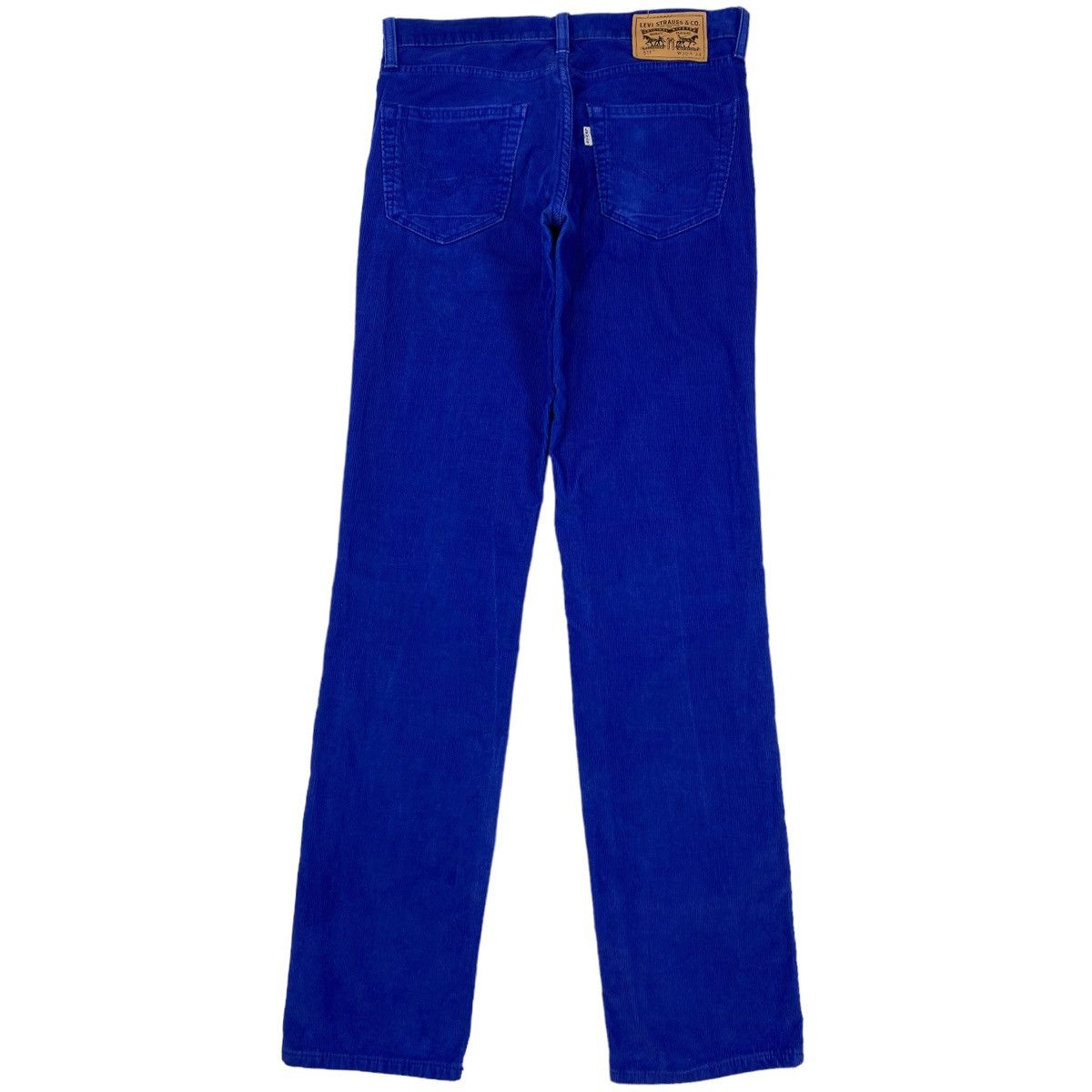 Levi's 🔥LASTDROP🔥 511 Corduroy Electric Blue Velvet Casual Pants Size US 30 / EU 46 - 1 Thumbnail