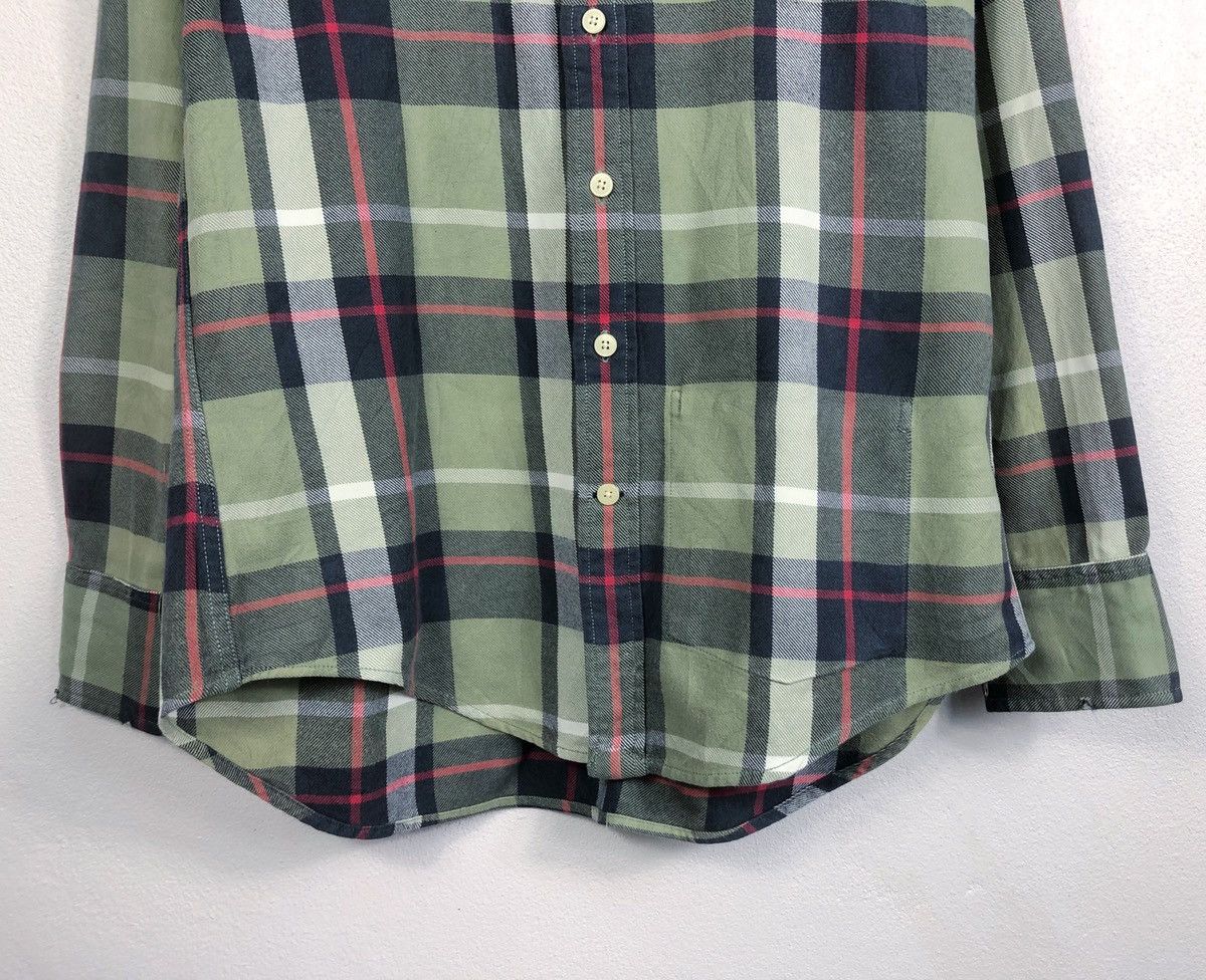 Japanese Brand Rare Vintage Back Number Japan Checkered Flannel Shirt Size US M / EU 48-50 / 2 - 4 Thumbnail