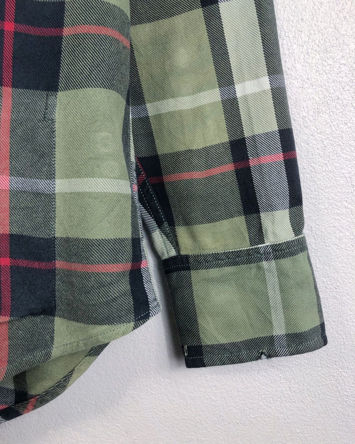 Japanese Brand Rare Vintage Back Number Japan Checkered Flannel Shirt Size US M / EU 48-50 / 2 - 6 Thumbnail