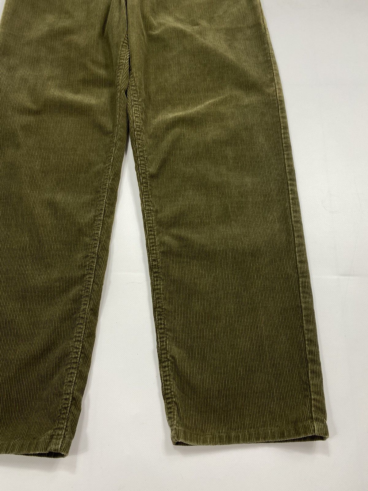 Lee 🔥LASTDROP🔥 80s 90s Lee Riders Corduroy Olive Velvet Chino Size US 31 - 3 Thumbnail