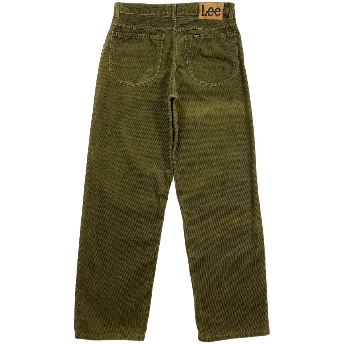 Lee 🔥LASTDROP🔥 80s 90s Lee Riders Corduroy Olive Velvet Chino Size US 31 - 1 Thumbnail