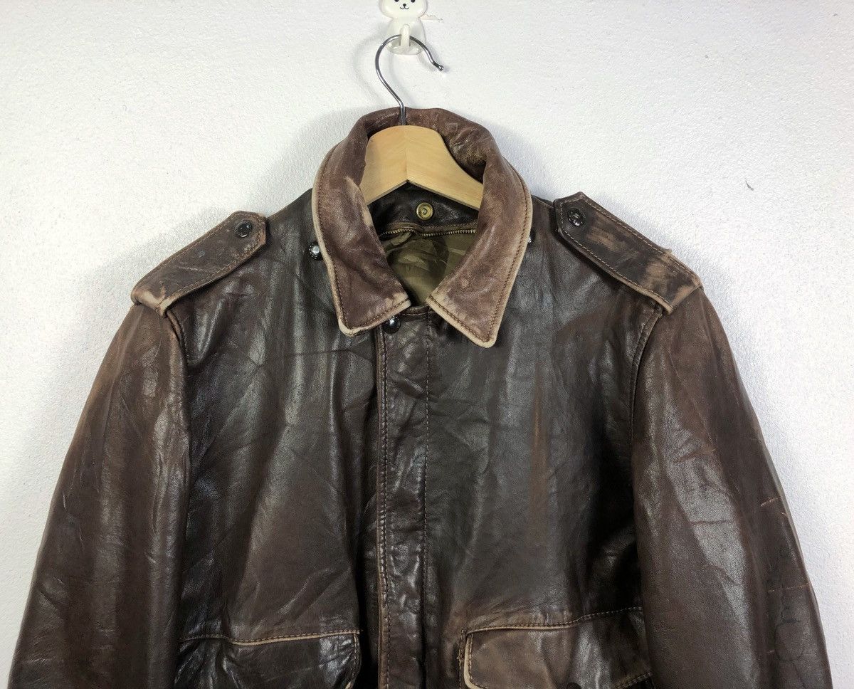 Schott Rare Vintage Schott Black Cats Handpaint Leather Jacket Size US M / EU 48-50 / 2 - 3 Thumbnail