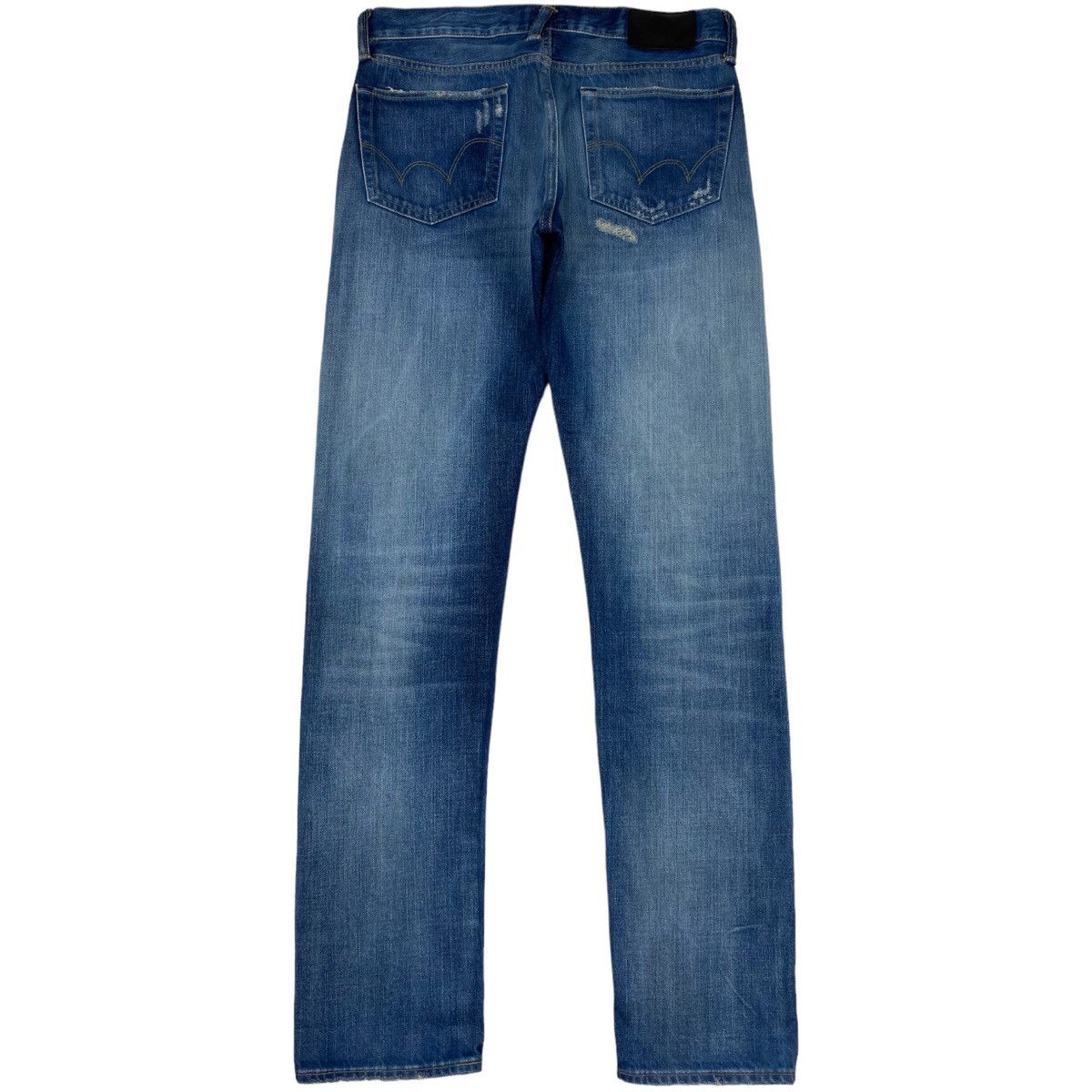 Edwin 🔥LASTDROP🔥 Rainbow Selvedge Distressed Mid Tapered Jeans Size US 30 / EU 46 - 2 Thumbnail