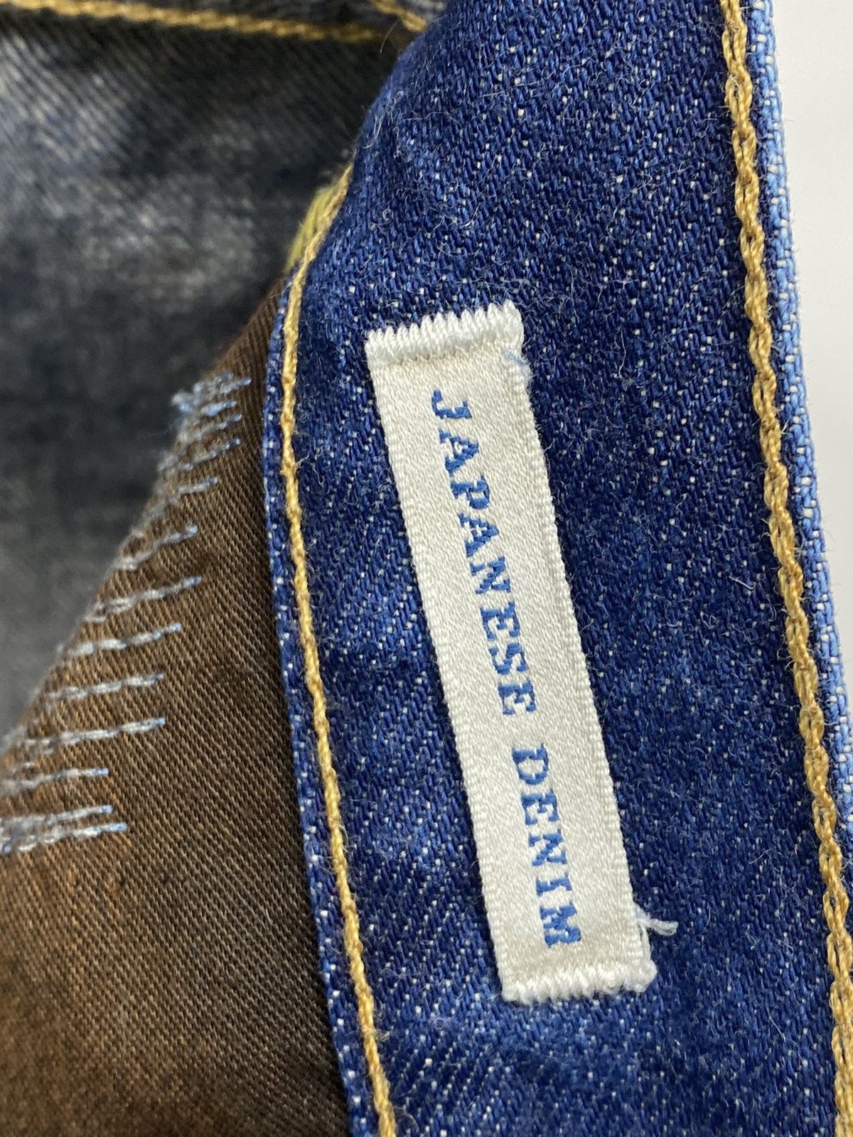 Edwin 🔥LASTDROP🔥 Rainbow Selvedge Distressed Mid Tapered Jeans Size US 30 / EU 46 - 12 Thumbnail