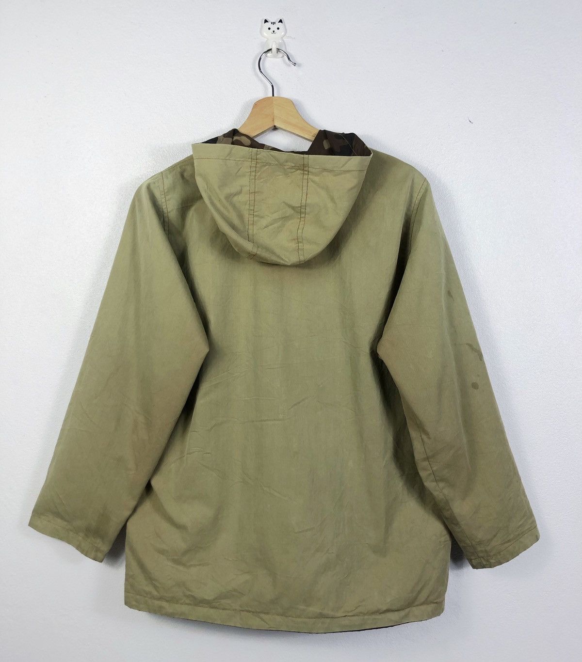 PERSON'S Rare Vintage Person’s Reversible Camo Hoodie Jacket Size US M / EU 48-50 / 2 - 10 Thumbnail