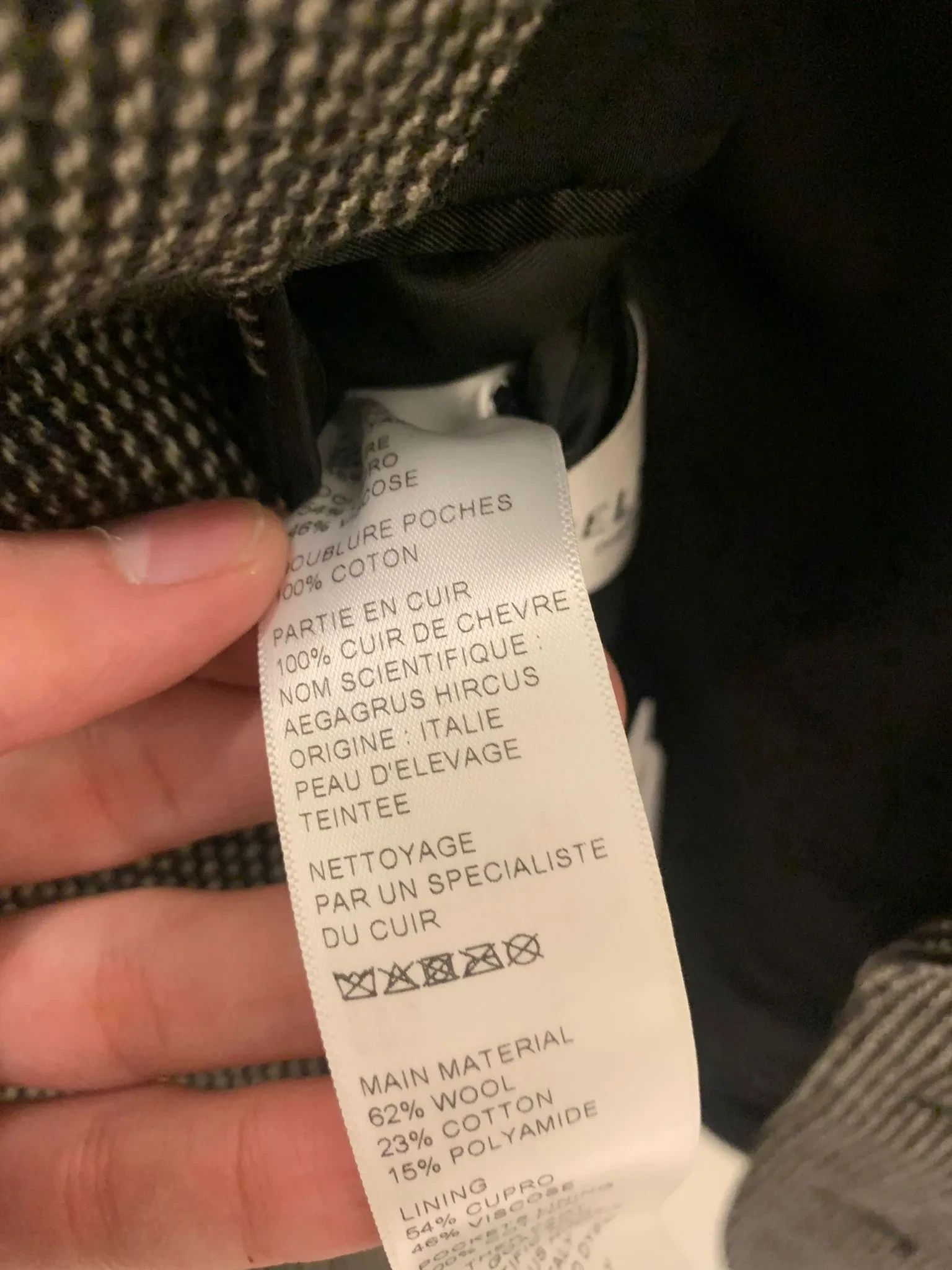 Celine Micro Tweed 2B Blazer in Multicolor Size US M / EU 48-50 / 2 - 8 Thumbnail