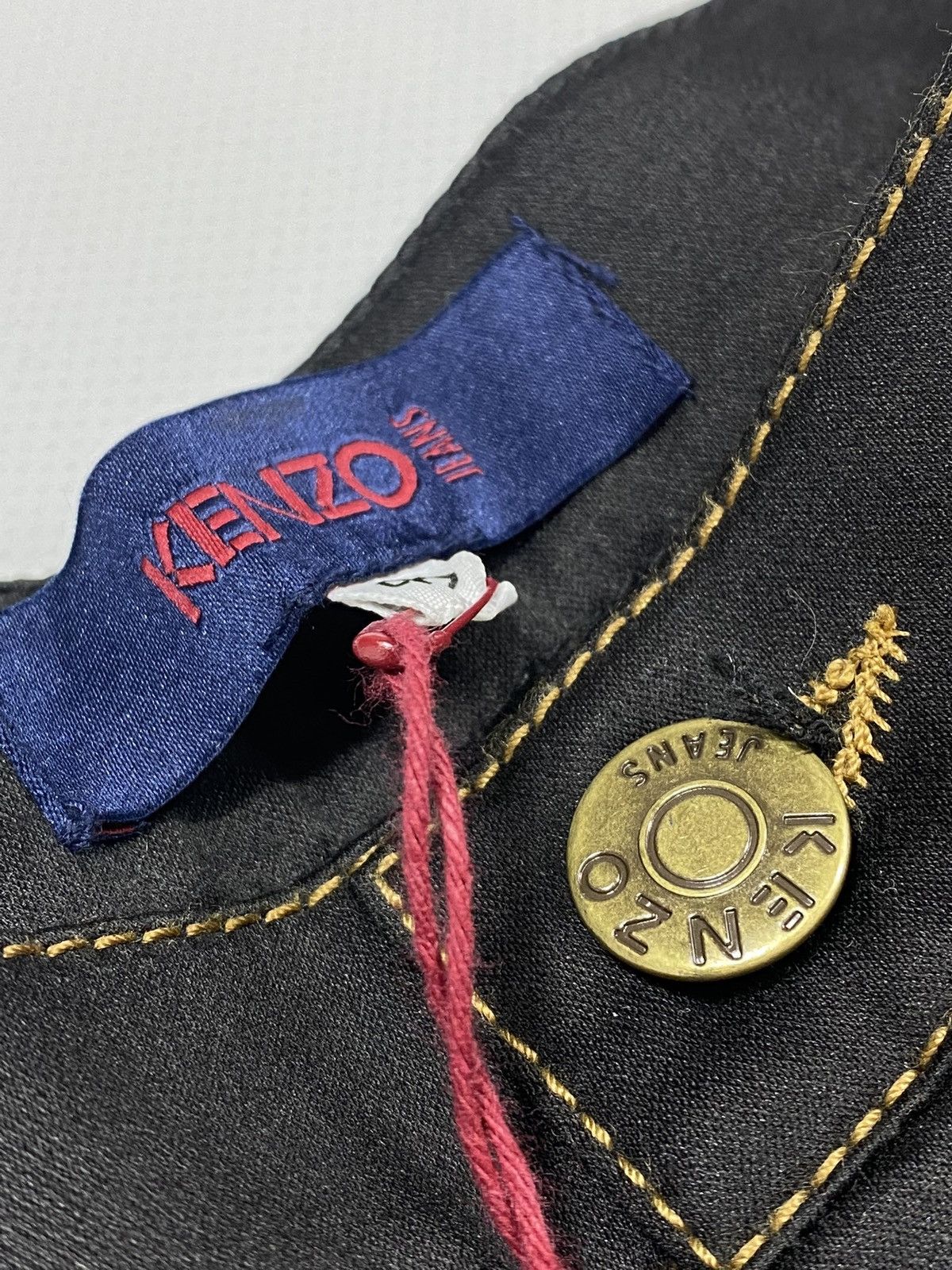 Kenzo 🔥LASTDROP🔥 BNWT Kenzo Jeans Shimmer Pants Size 31" - 8 Thumbnail