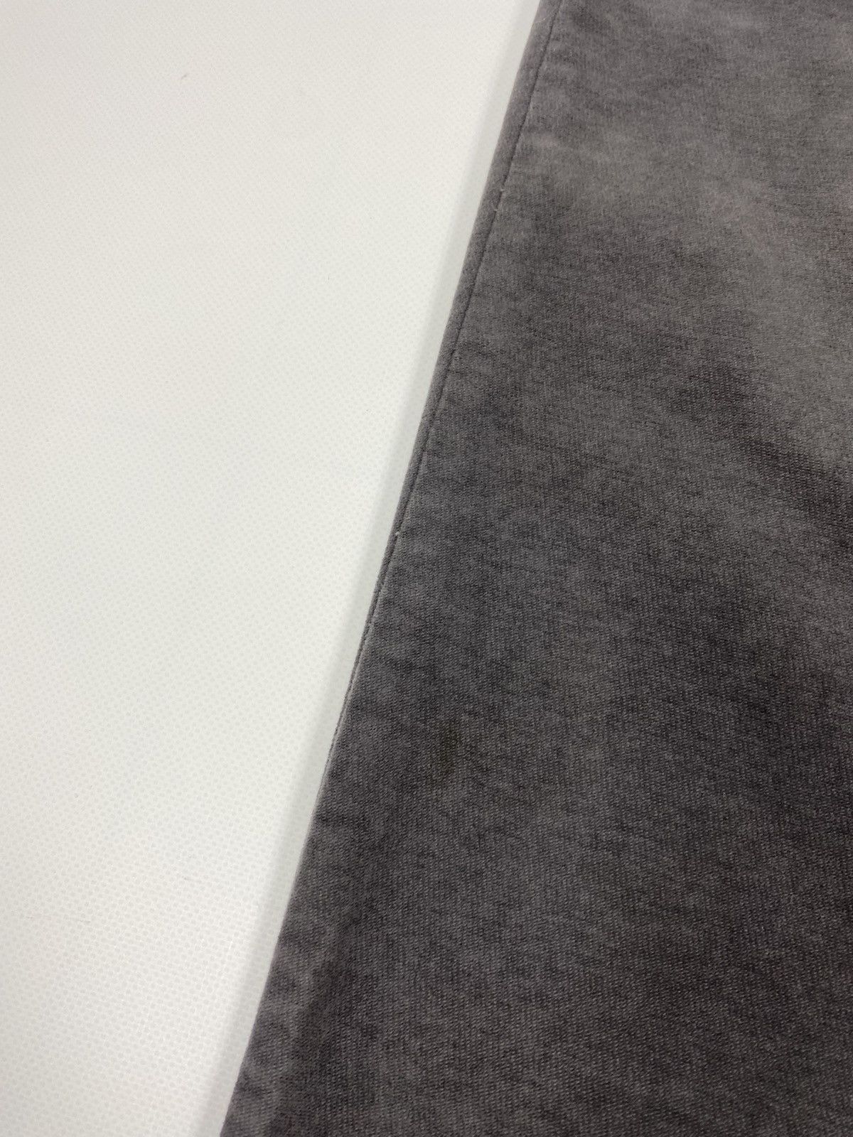 Dolce & Gabbana 🔥LASTDROP🔥 DG Velour Grey Stonewashed High Waist Pants Size 29" - 4 Thumbnail