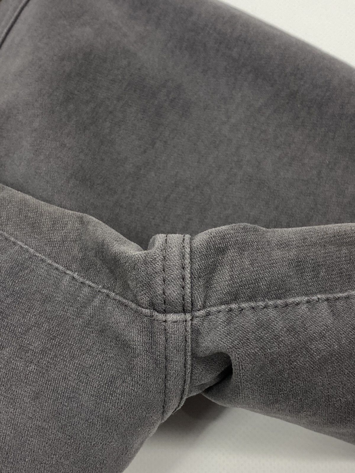 Dolce & Gabbana 🔥LASTDROP🔥 DG Velour Grey Stonewashed High Waist Pants Size 29" - 16 Thumbnail