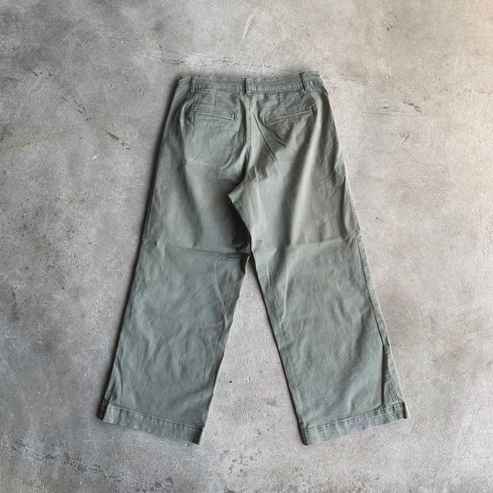 Japanese Brand 23 VINGT TROIS TROUSERS FADED BAGGY CHINO PANTS Size US 32 / EU 48 - 7 Thumbnail