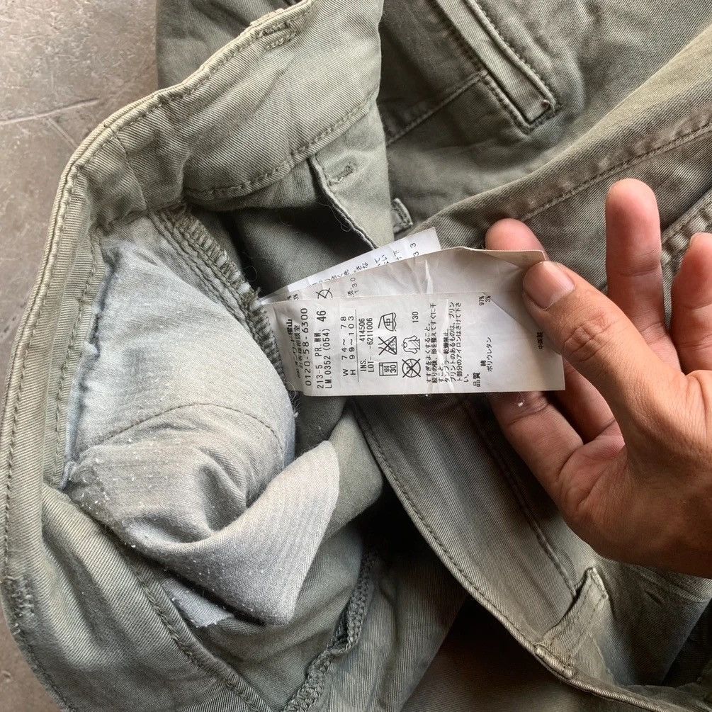 Japanese Brand 23 VINGT TROIS TROUSERS FADED BAGGY CHINO PANTS Size US 32 / EU 48 - 5 Thumbnail