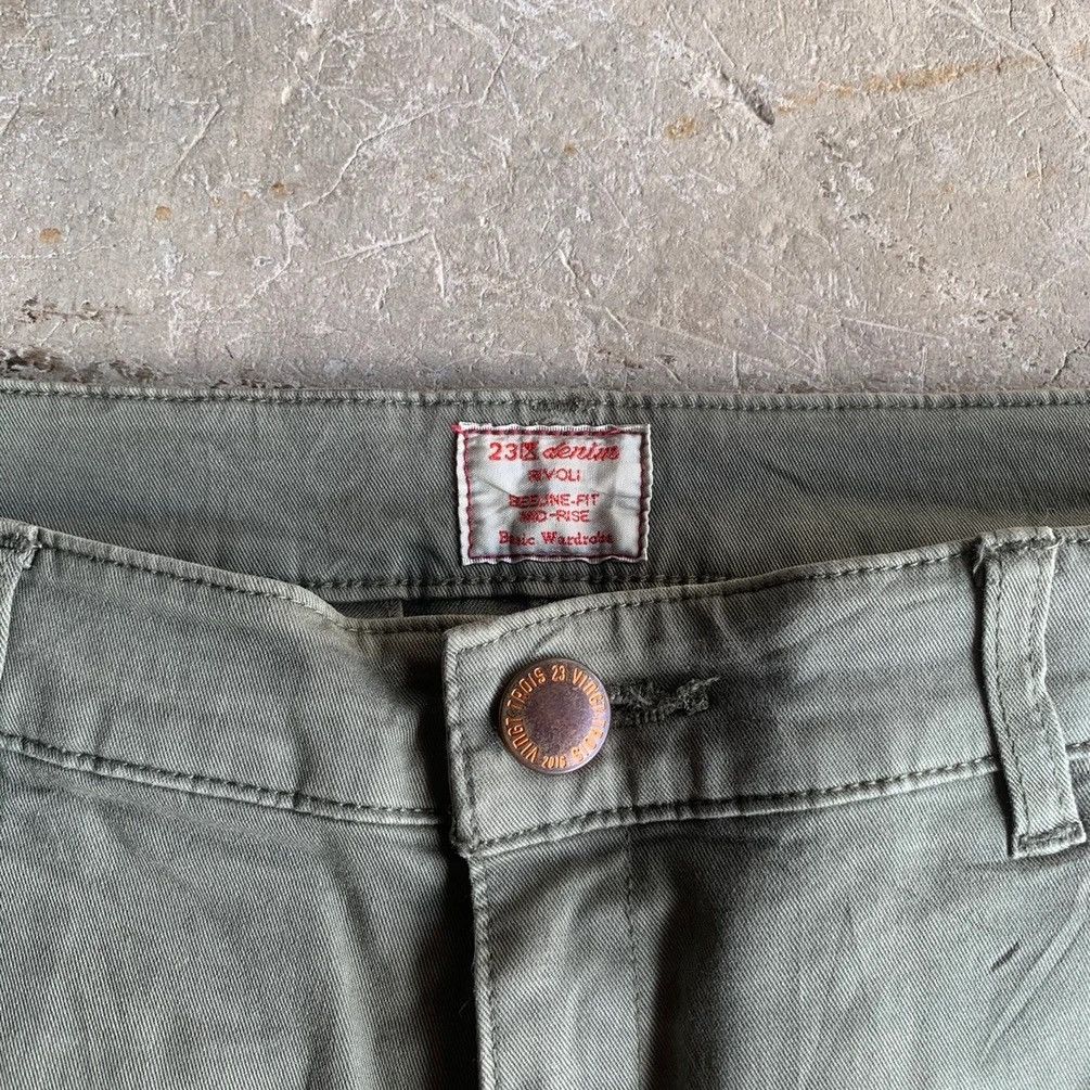 Japanese Brand 23 VINGT TROIS TROUSERS FADED BAGGY CHINO PANTS Size US 32 / EU 48 - 3 Thumbnail