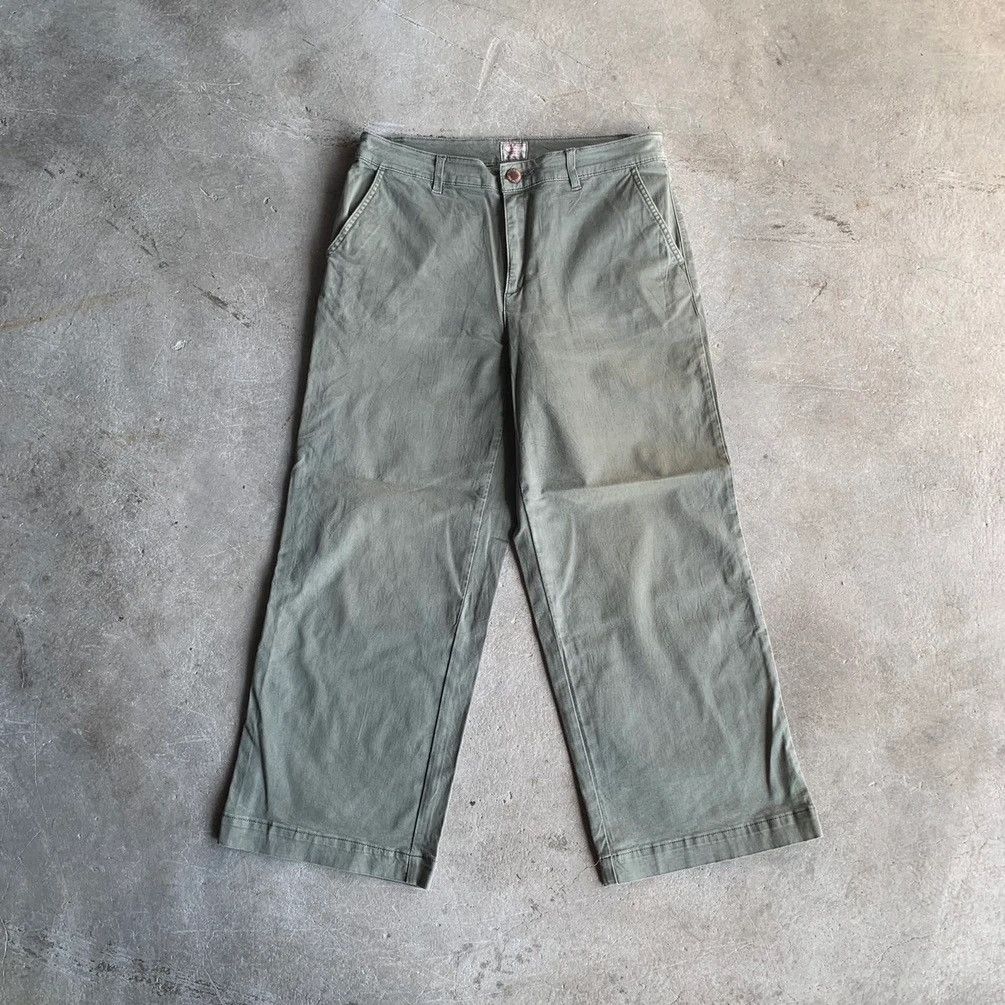 Japanese Brand 23 VINGT TROIS TROUSERS FADED BAGGY CHINO PANTS Size US 32 / EU 48 - 1 Thumbnail