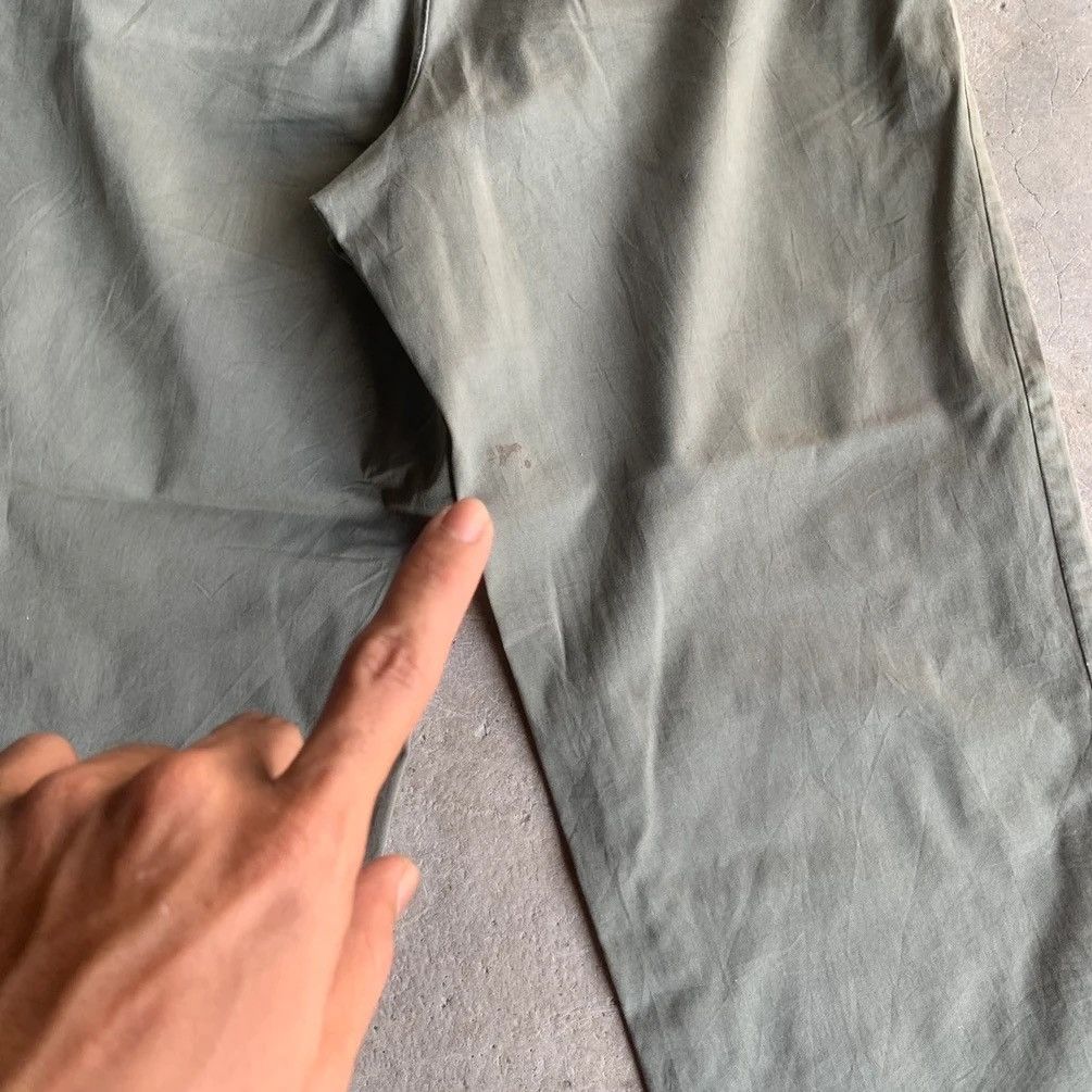 Japanese Brand 23 VINGT TROIS TROUSERS FADED BAGGY CHINO PANTS Size US 32 / EU 48 - 9 Thumbnail