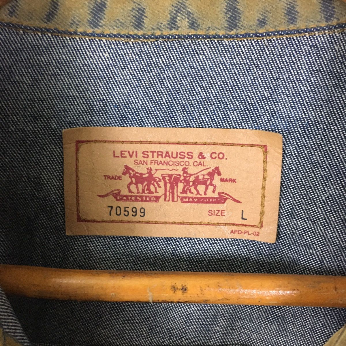 Levi's Levi’s Type III Denim Trucker 70599 Size US M / EU 48-50 / 2 - 12 Thumbnail