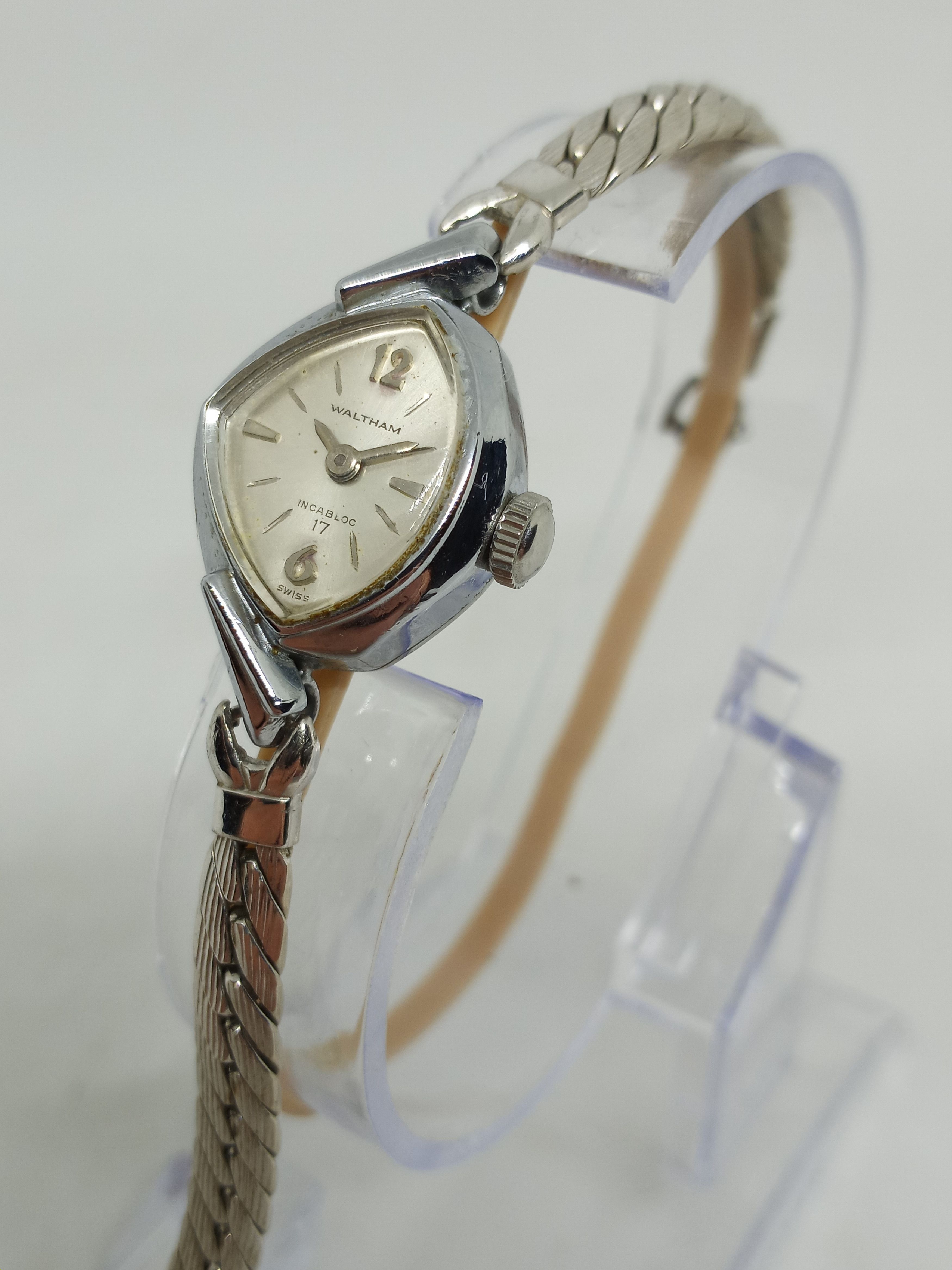 Watch Waltham Incabloc 17 Jewel Womens 16mm Manual Wind Watch Grailed