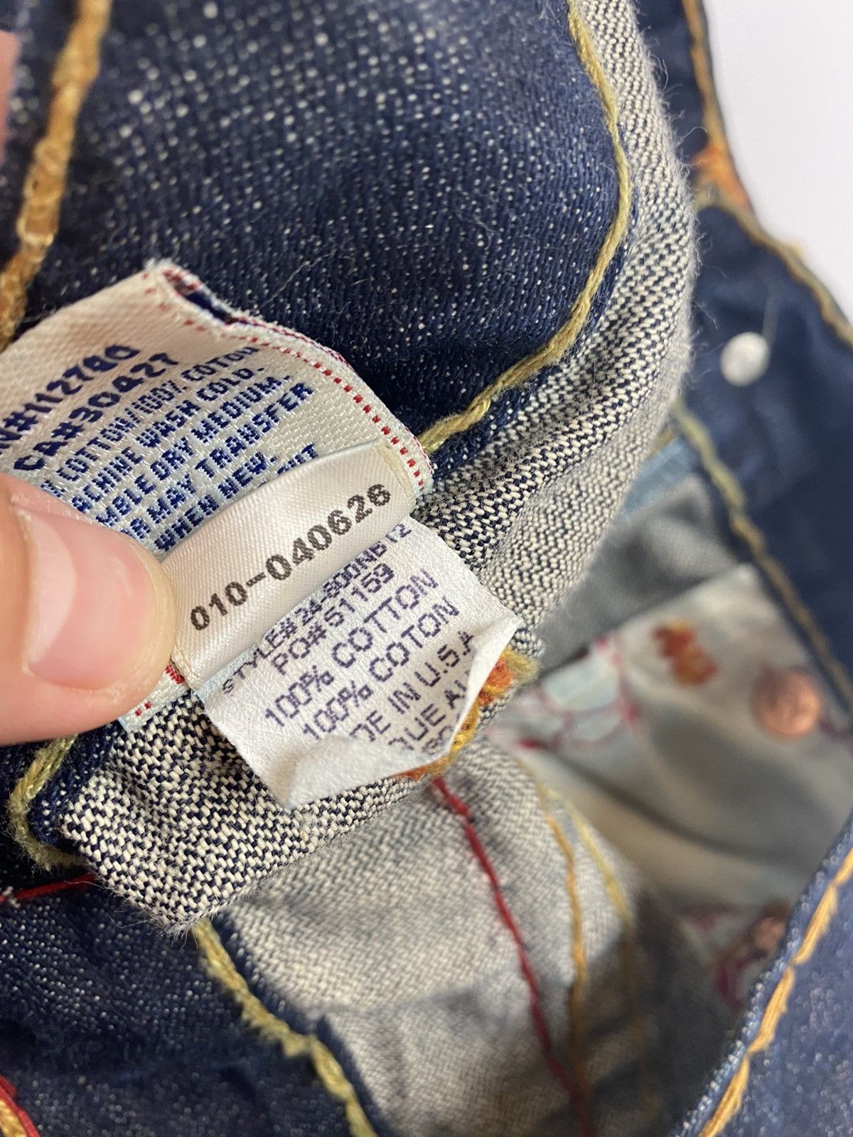 True Religion × Vintage True Religion jeans vintage denim Size US 30 / EU 46 - 7 Thumbnail