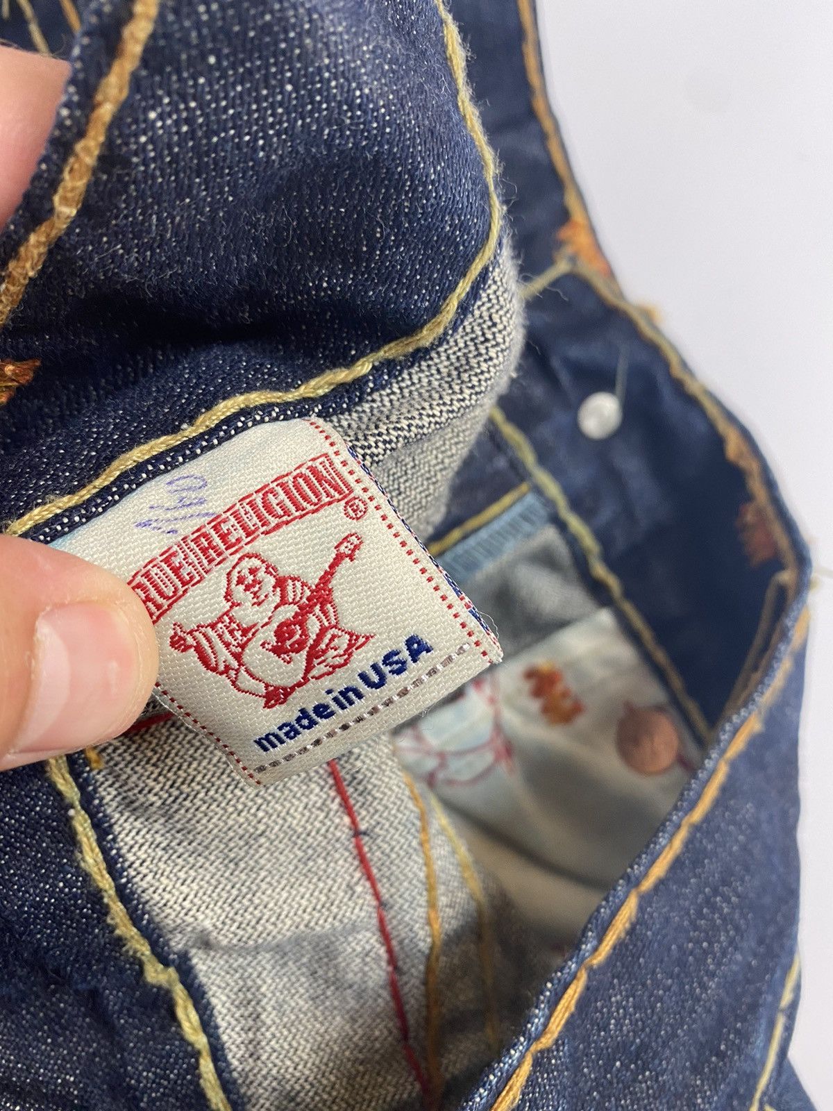 True Religion × Vintage True Religion jeans vintage denim Size US 30 / EU 46 - 6 Thumbnail