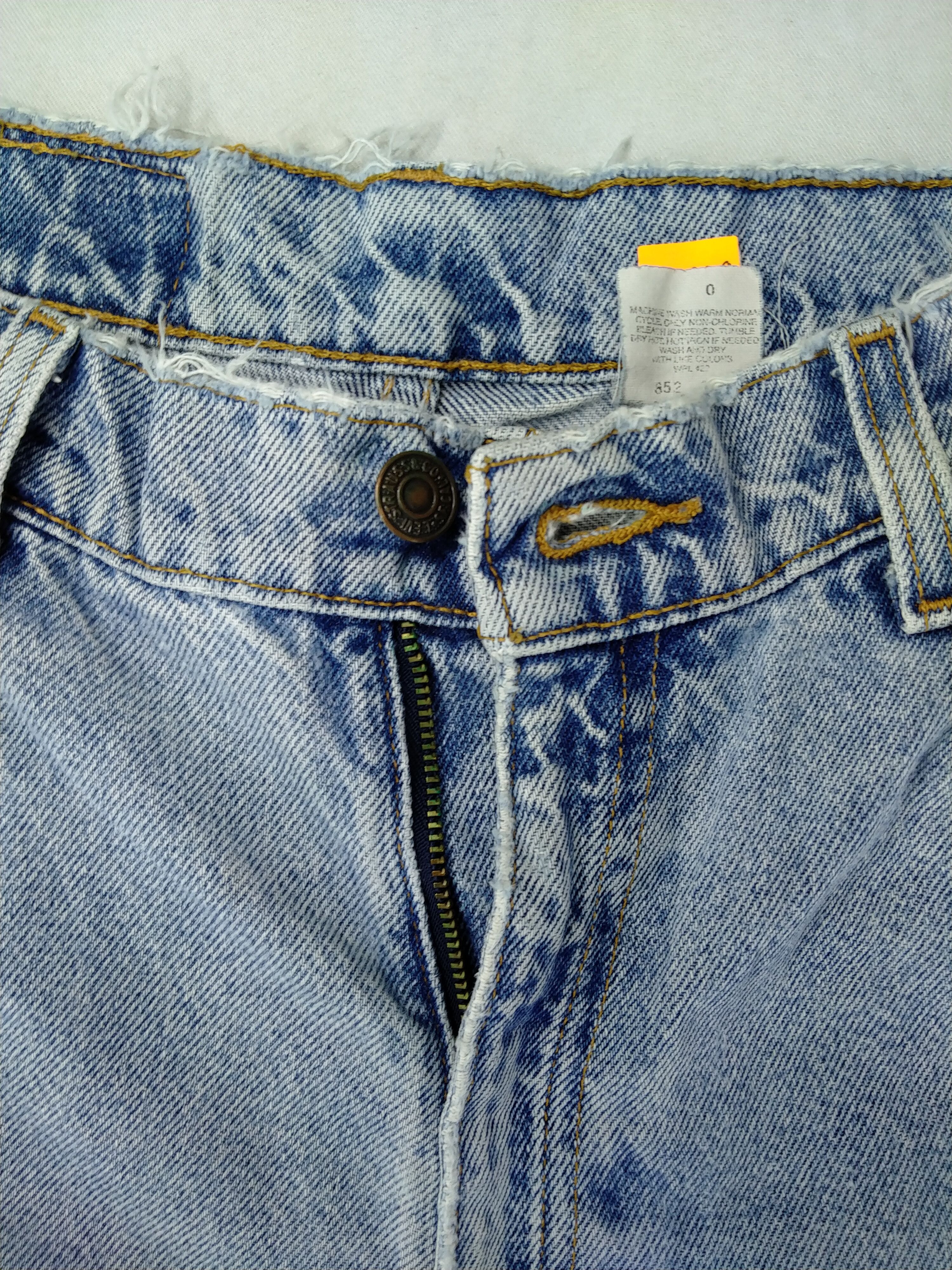 Levi's Vintage Levi's 912 Slim Fit Orange Tab Denim 29x32.5 -JN328 Size US 29 - 7 Thumbnail
