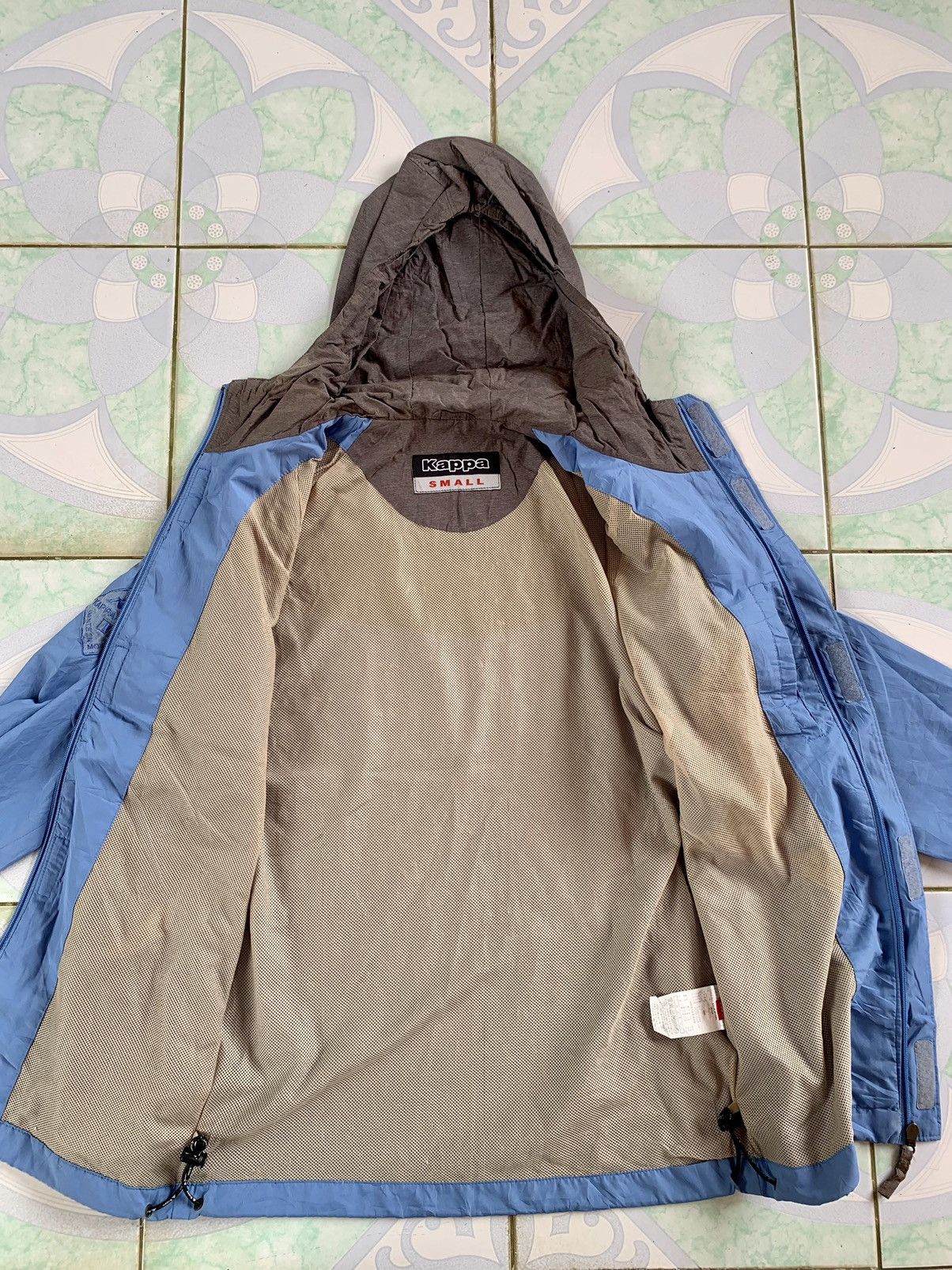 Kappa Vintage Kappa Full Zip Hooded Light Jacket Size US S / EU 44-46 / 1 - 3 Thumbnail