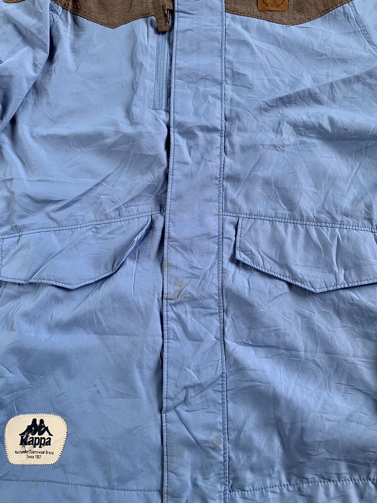 Kappa Vintage Kappa Full Zip Hooded Light Jacket Size US S / EU 44-46 / 1 - 7 Thumbnail