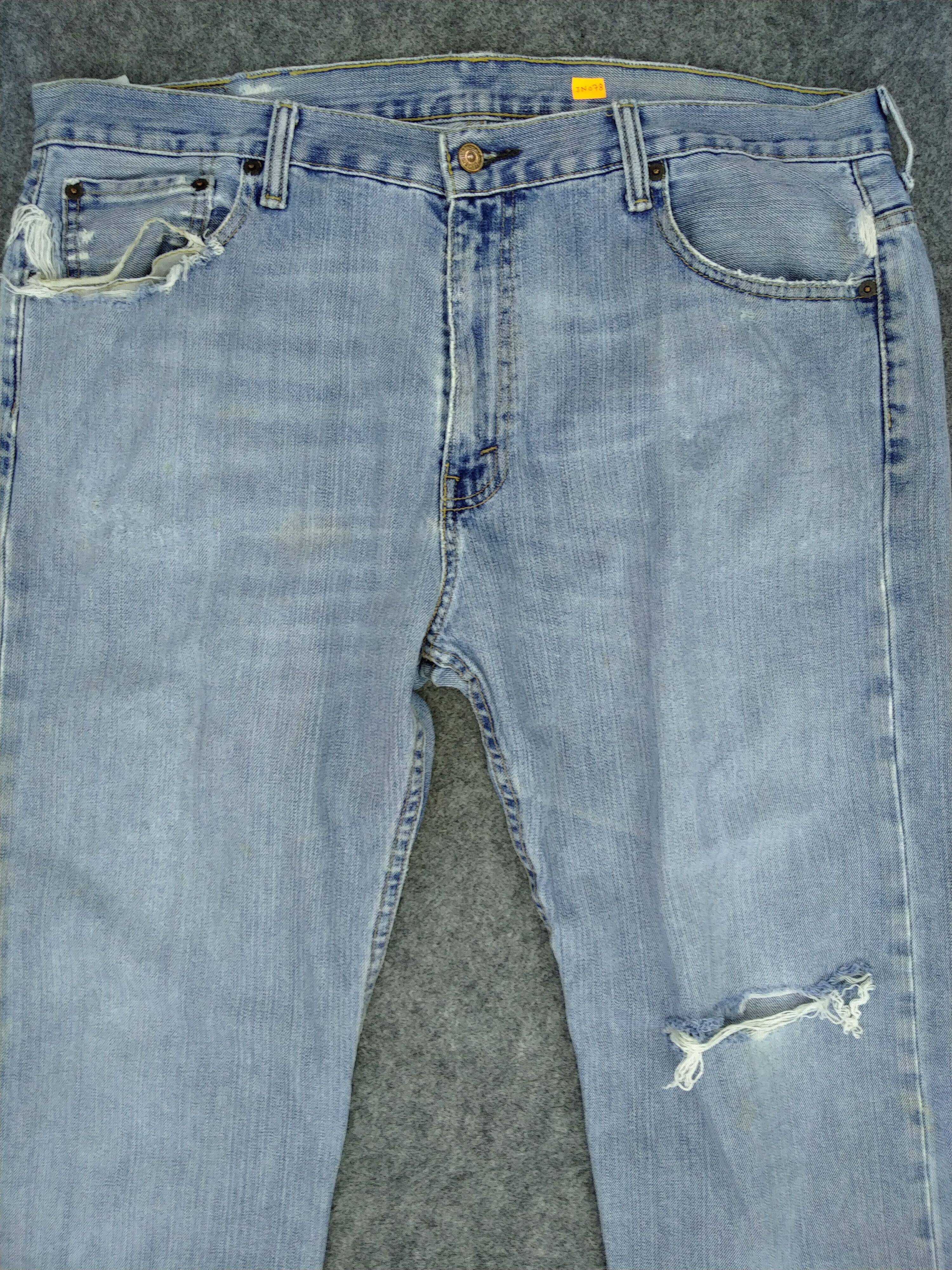 Levi's Vintage Levi's Light Wash Denim 39 x 31 -JN078 Size US 39 - 3 Thumbnail