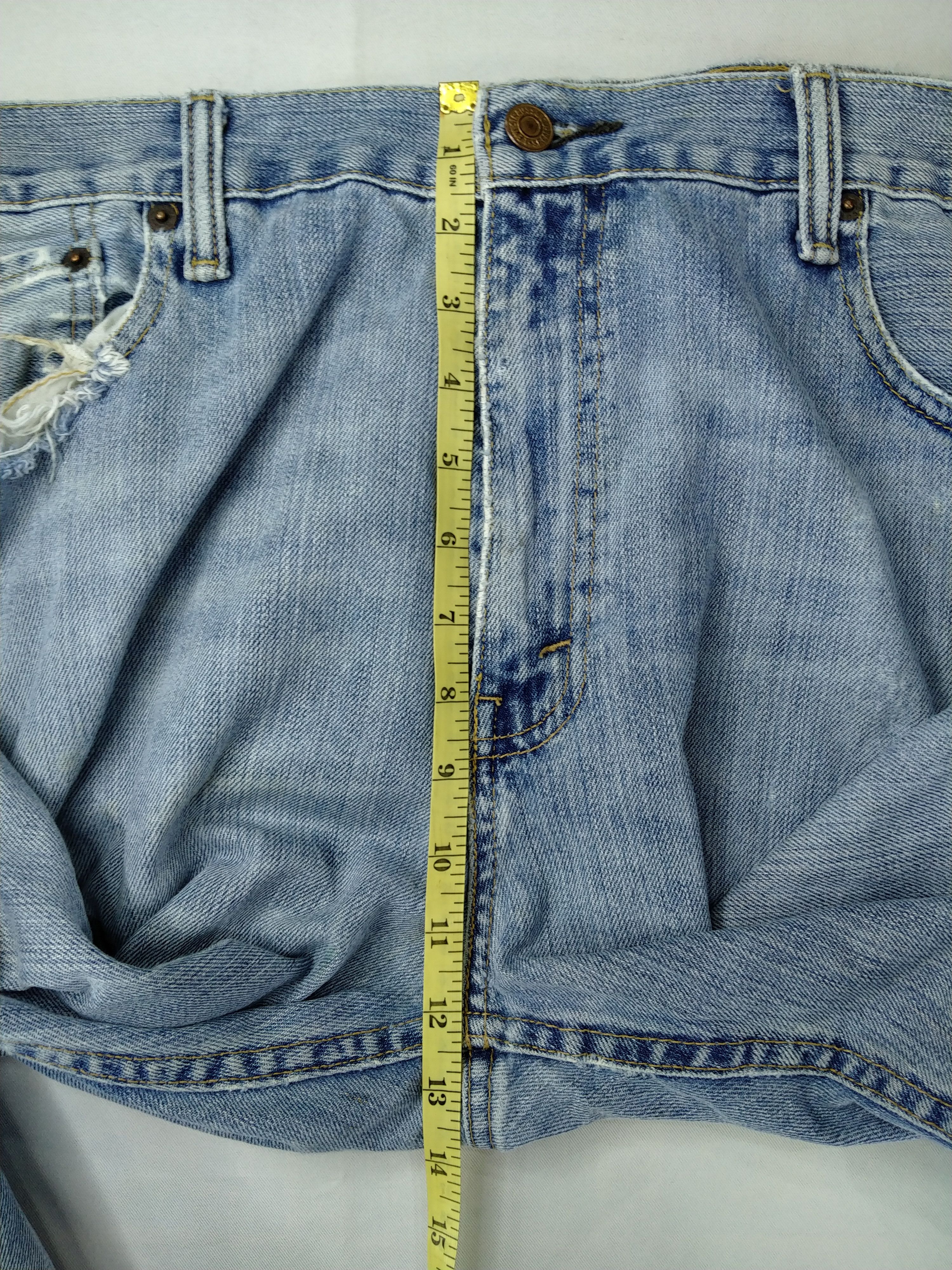 Levi's Vintage Levi's Light Wash Denim 39 x 31 -JN078 Size US 39 - 5 Thumbnail