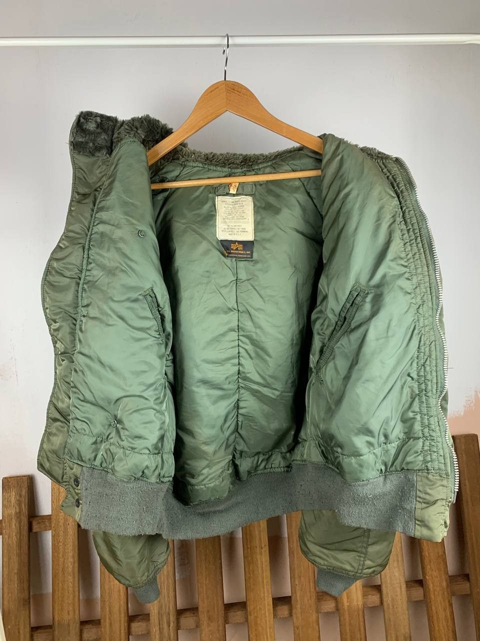 Alpha Industries Vintage Alpha Industries N-2B Bomber Flight Jacket Size US L / EU 52-54 / 3 - 6 Thumbnail