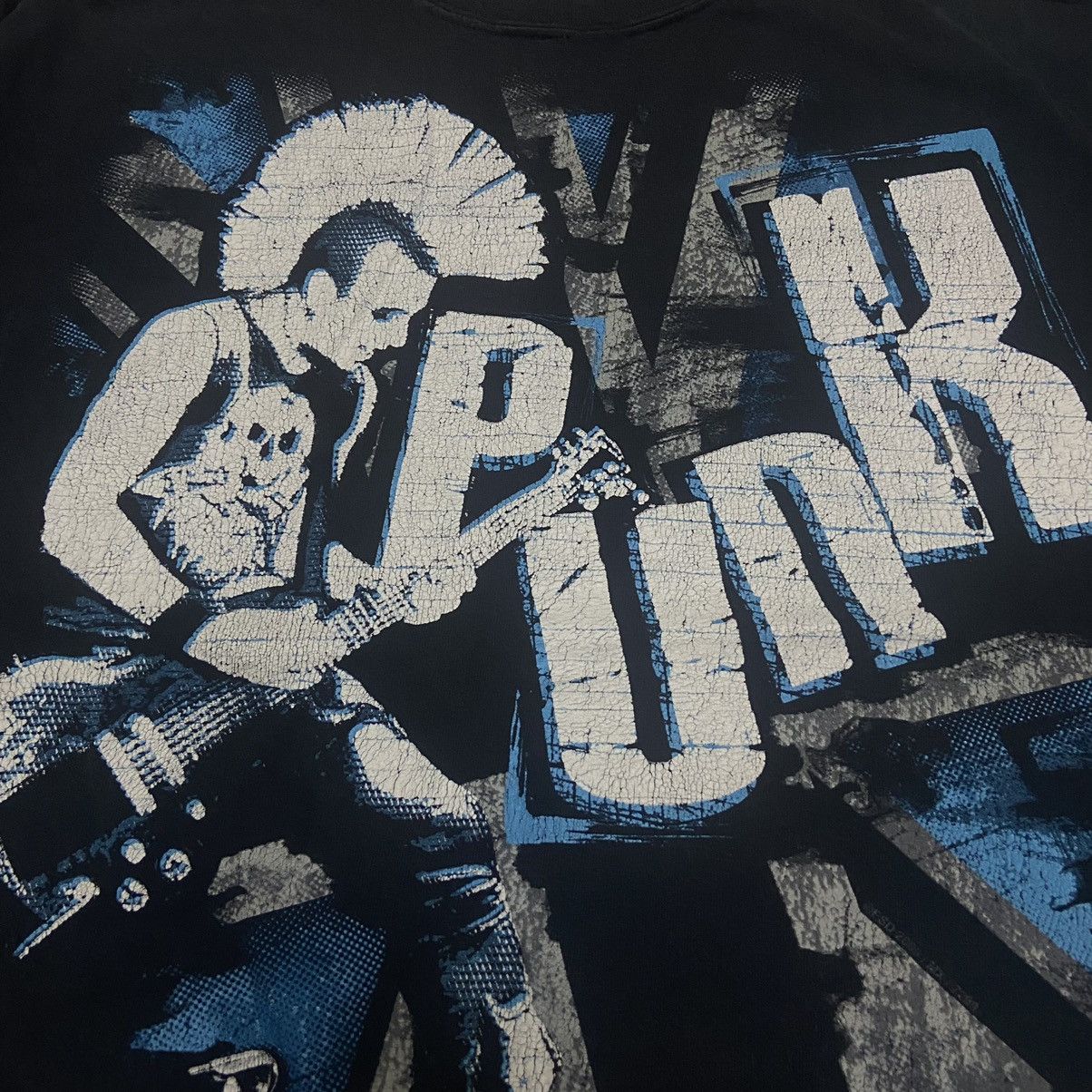 Band Tees Vintage PUNK tshirt distressed Size US L / EU 52-54 / 3 - 3 Thumbnail