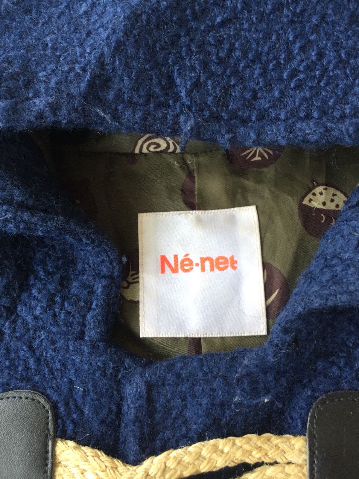Issey Miyake GRAIL🔥Issey Miyake Ne-Net Rayon Blend Duffle Tweed Coat Size US S / EU 44-46 / 1 - 8 Thumbnail