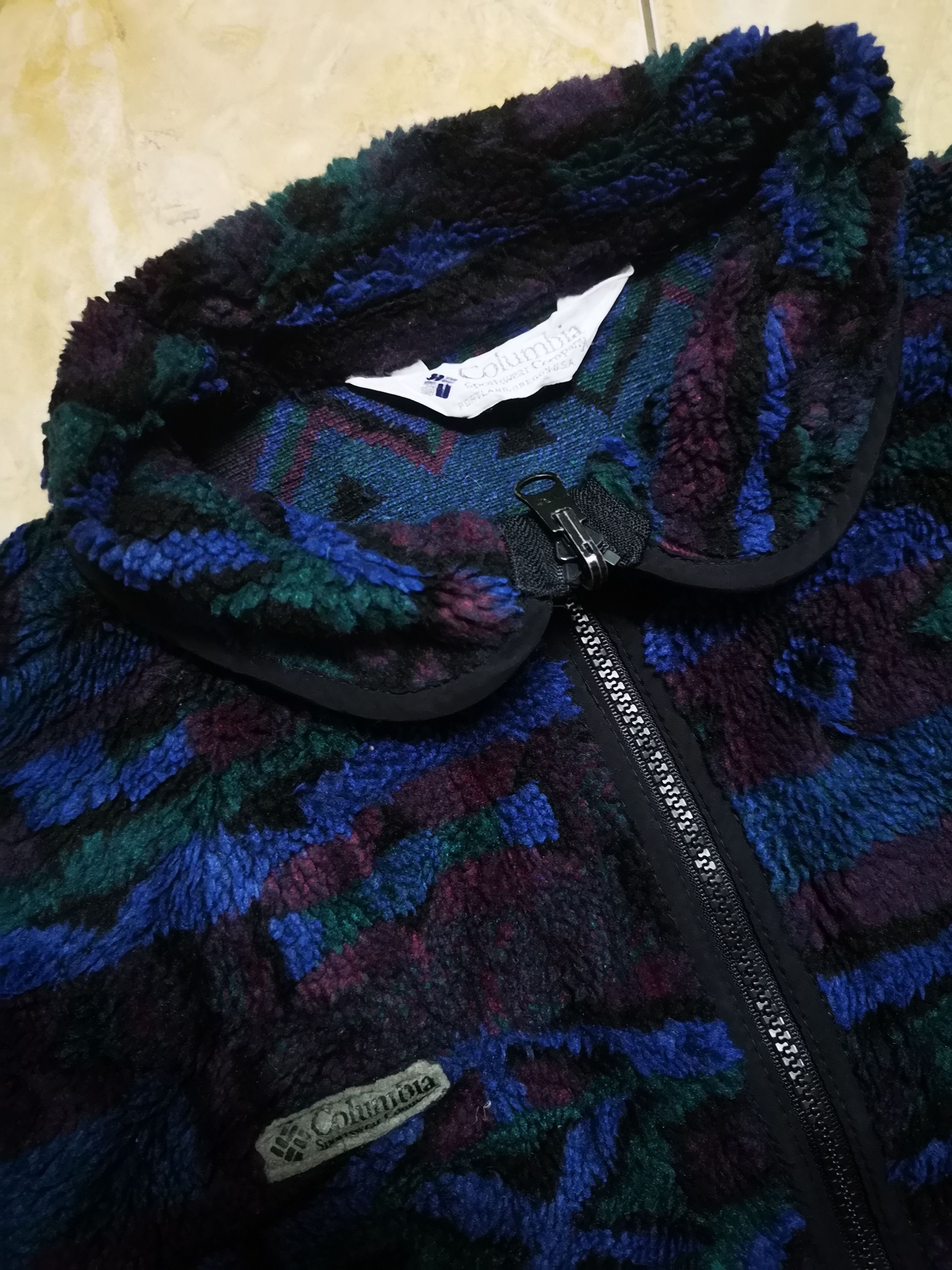 Columbia Vintage Printed Jacket Fleece Columbia Size US M / EU 48-50 / 2 - 5 Thumbnail