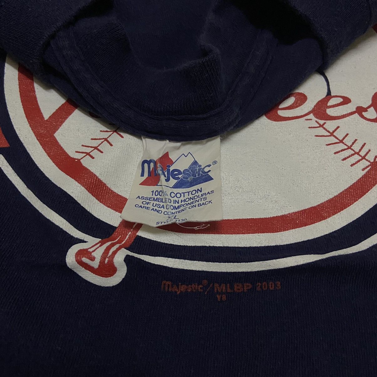 Majestic Vintage 2003 yankees aniversary tshirt Size US L / EU 52-54 / 3 - 3 Thumbnail