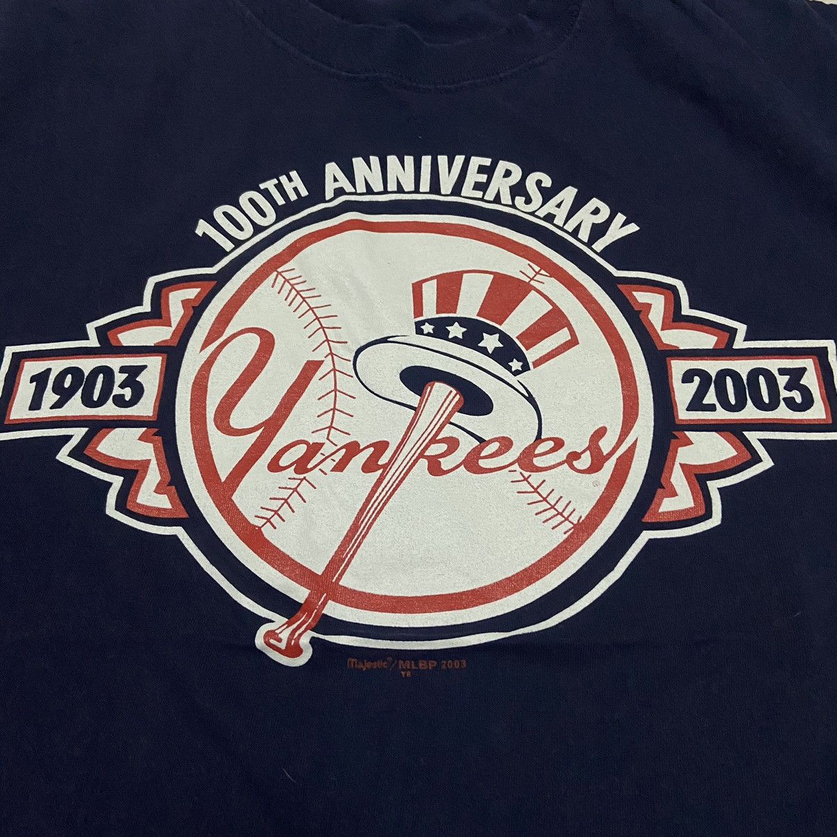 Majestic Vintage 2003 yankees aniversary tshirt Size US L / EU 52-54 / 3 - 2 Thumbnail