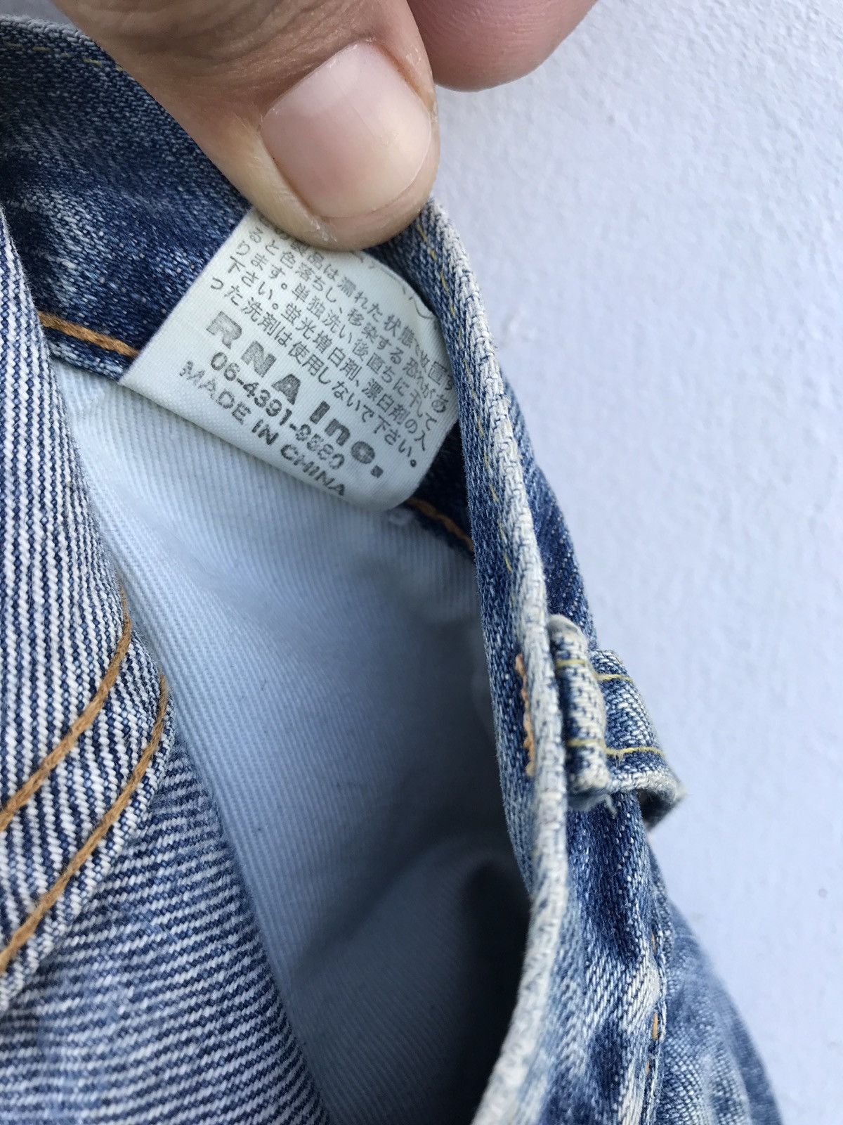 Distressed Rna Slang Patches Destroyed Punk Style Denim Pant